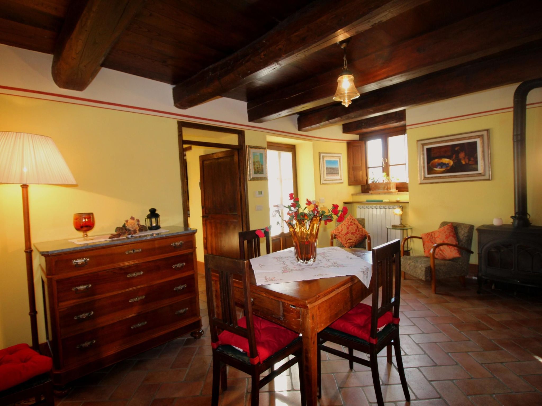 Landgut "Il Villino" mit Terrasse-Binnen