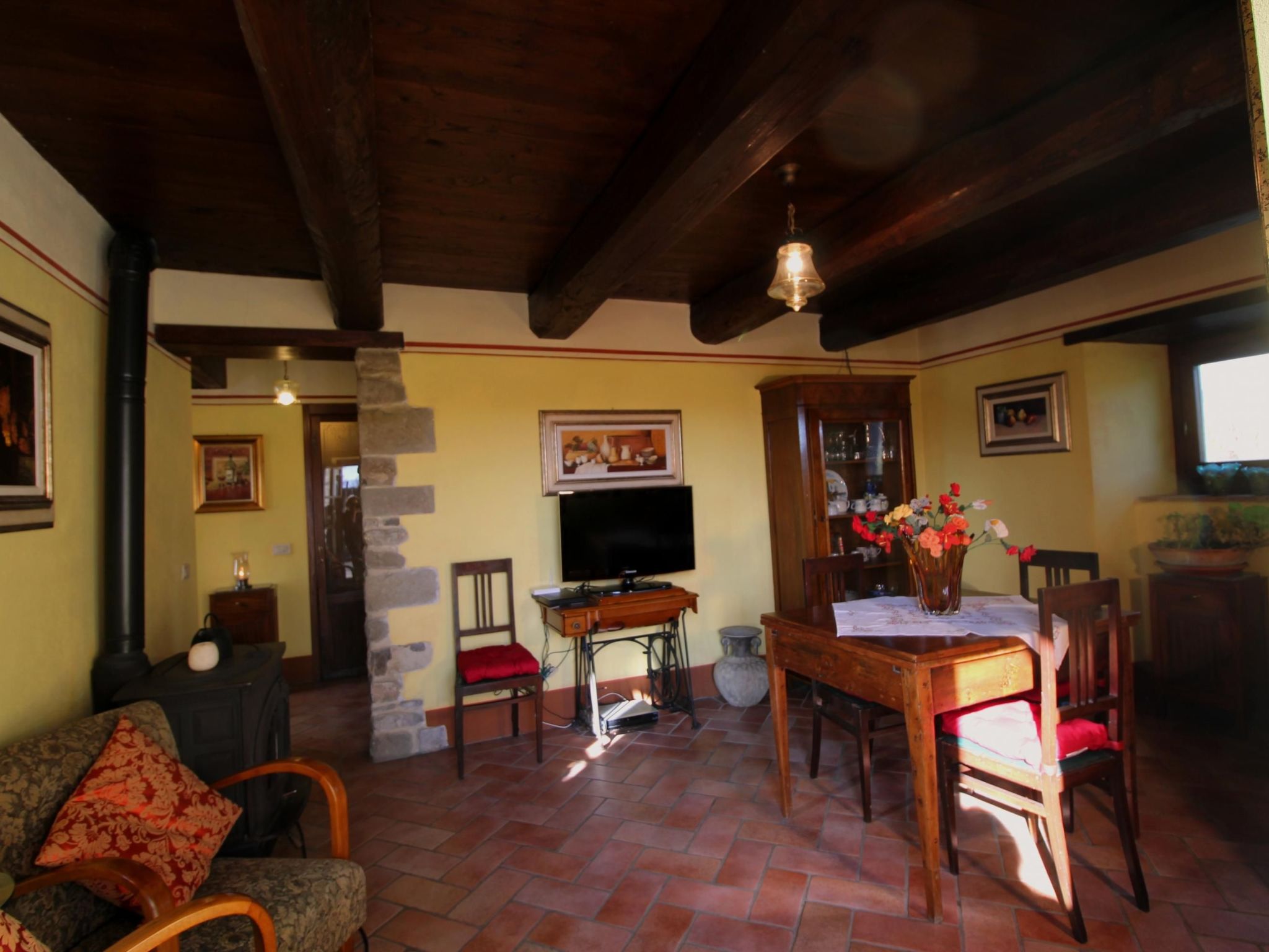 Landgut "Il Villino" mit Terrasse-Binnen