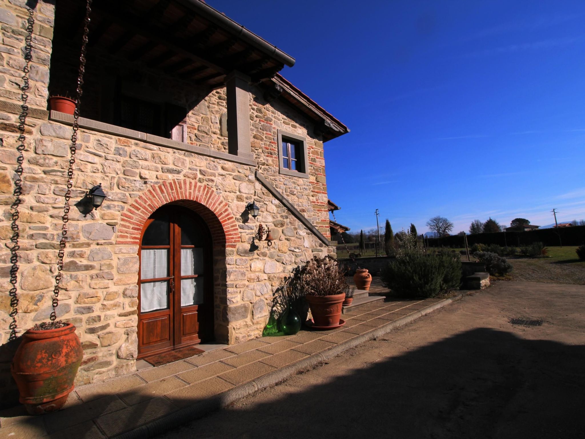 Landgut "Il Villino" mit Terrasse-Binnen