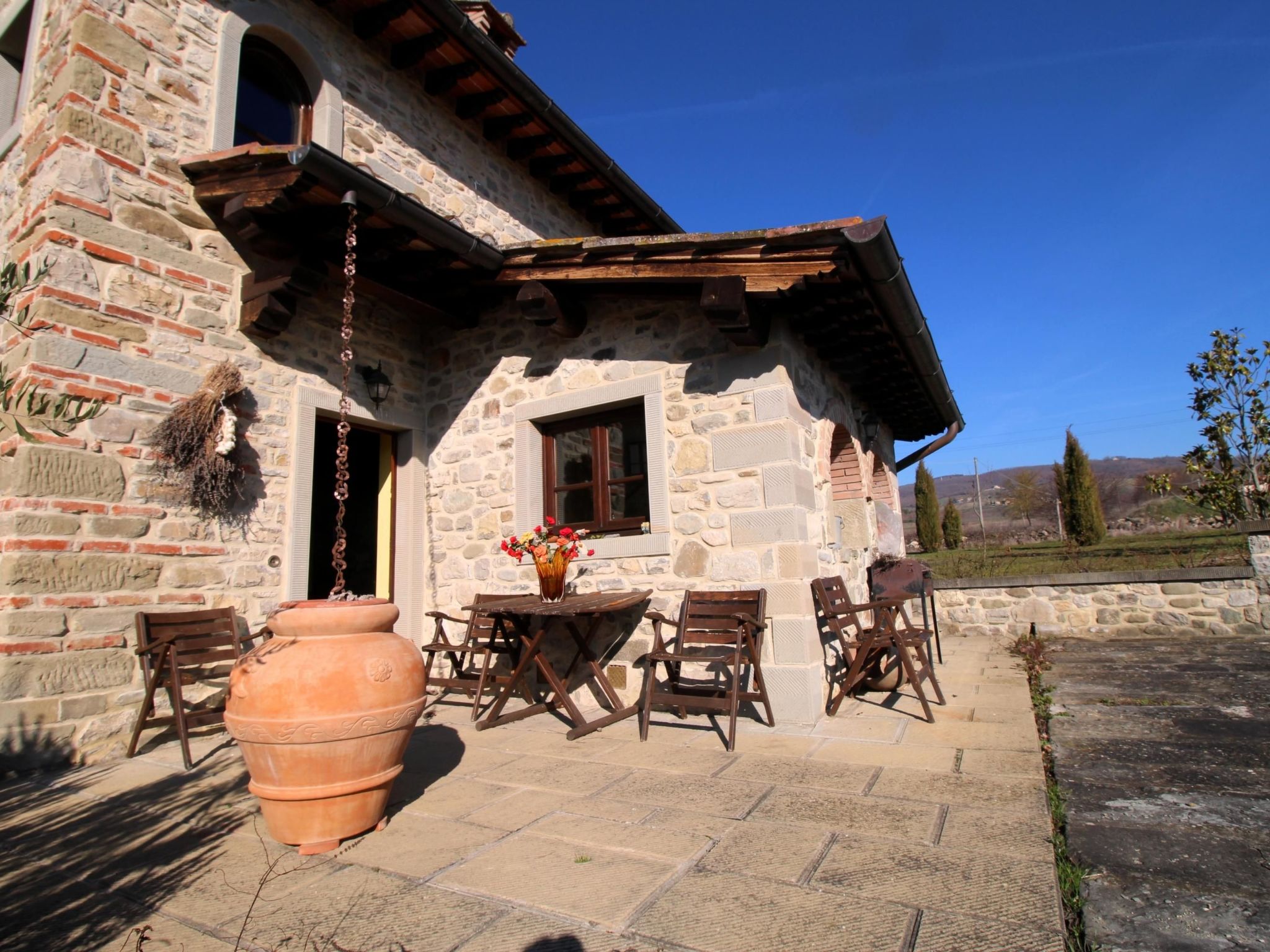 Landgut "Il Villino" mit Terrasse-Binnen