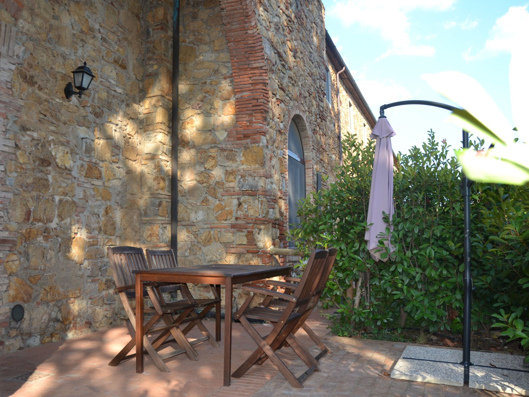 Apartment mit offenem Schlafboden und Garten-Dedans