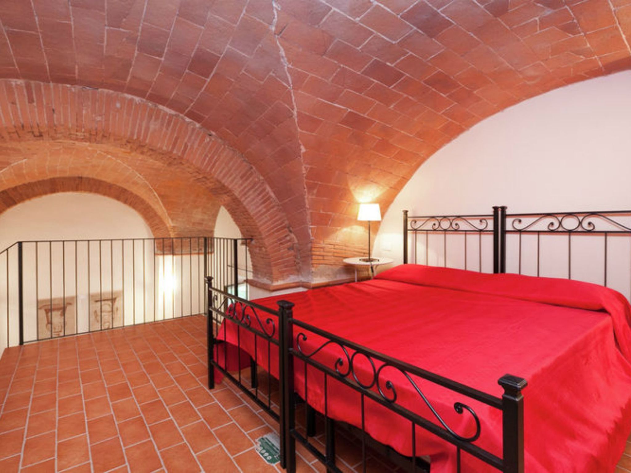 Apartment mit offenem Schlafboden und Garten-Dedans