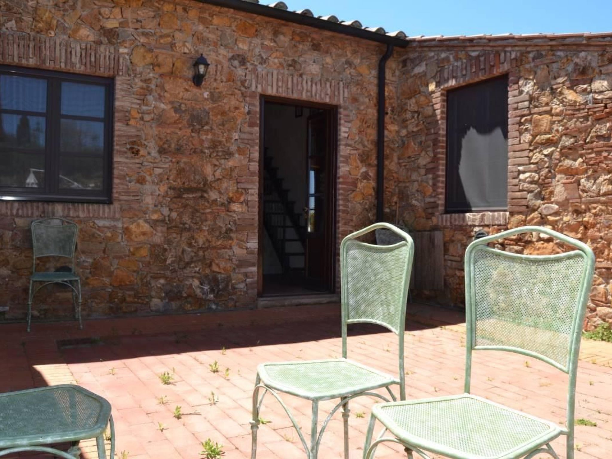 Apartment mit offenem Schlafboden und Garten-Dedans