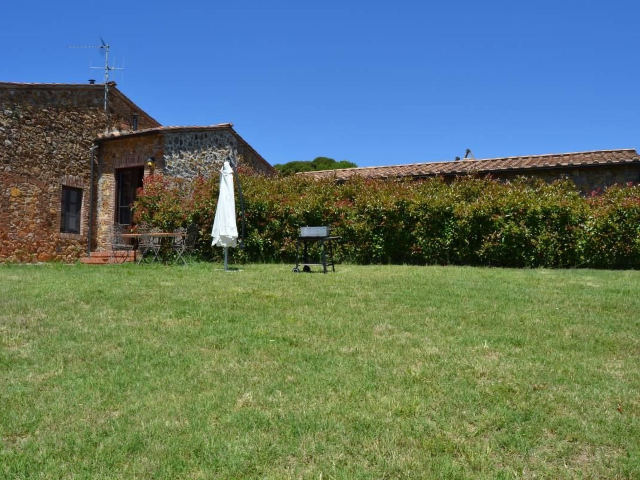 Apartment mit offenem Schlafboden und Garten-Dedans