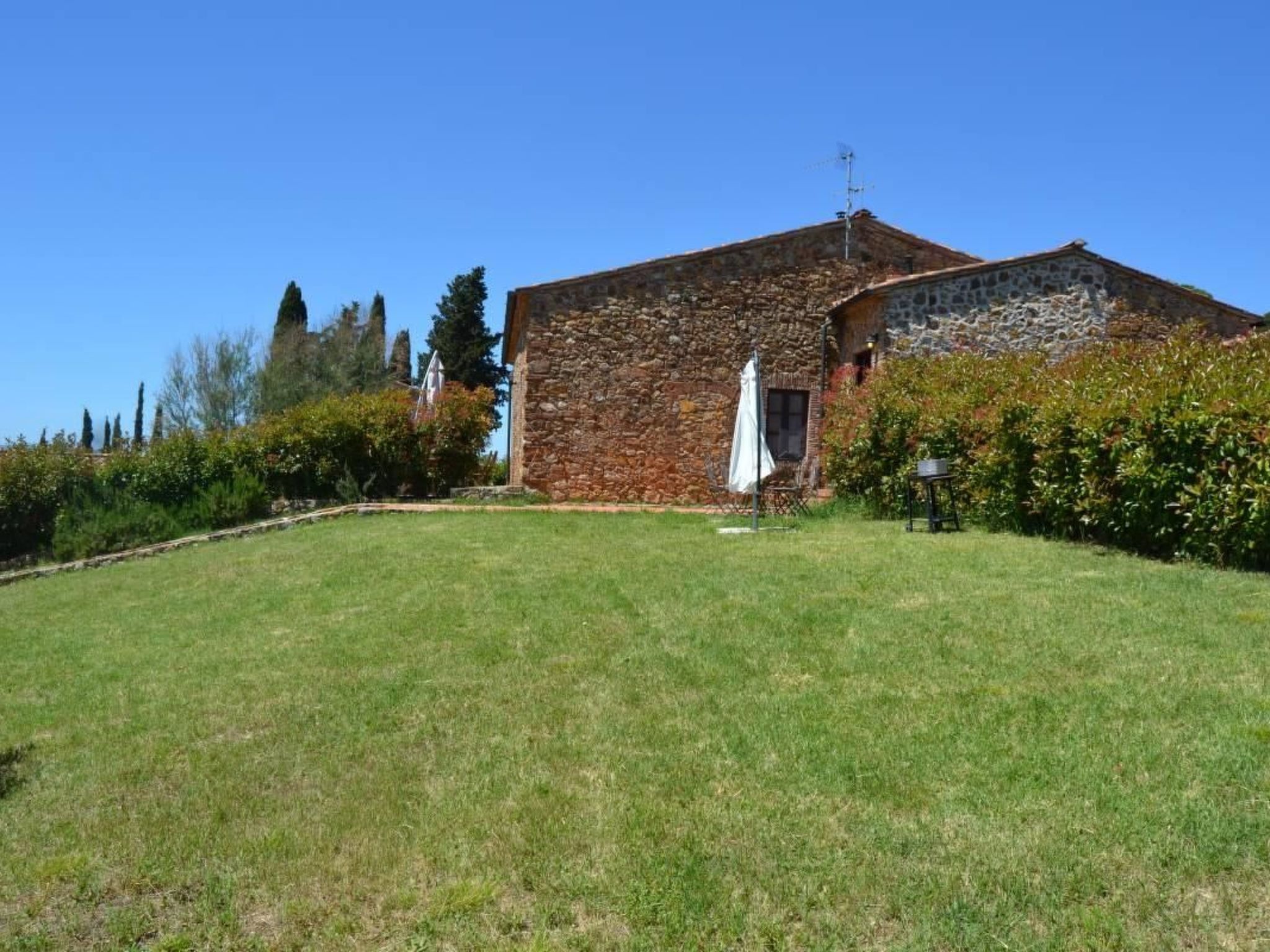 Apartment mit offenem Schlafboden und Garten-Dedans