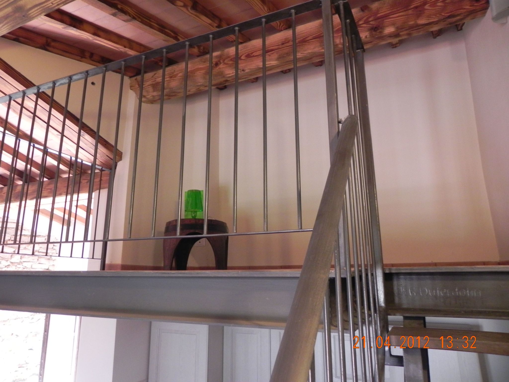 Apartment mit offenem Schlafboden und Garten-Dedans