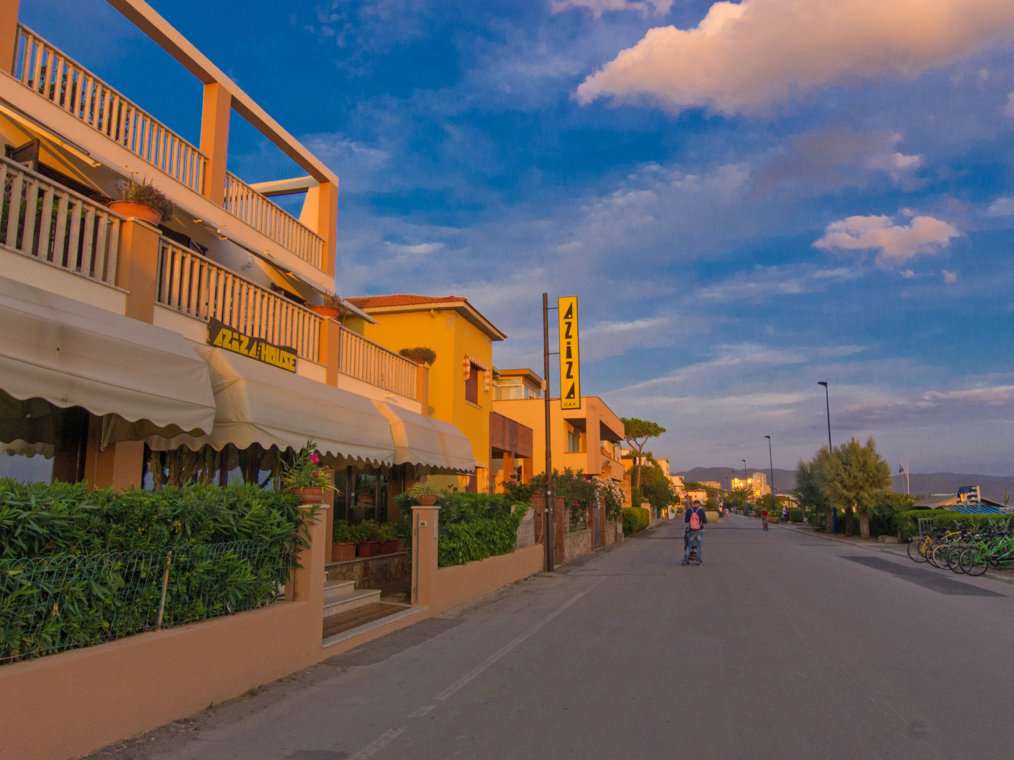 Il cortile nel centro-Area