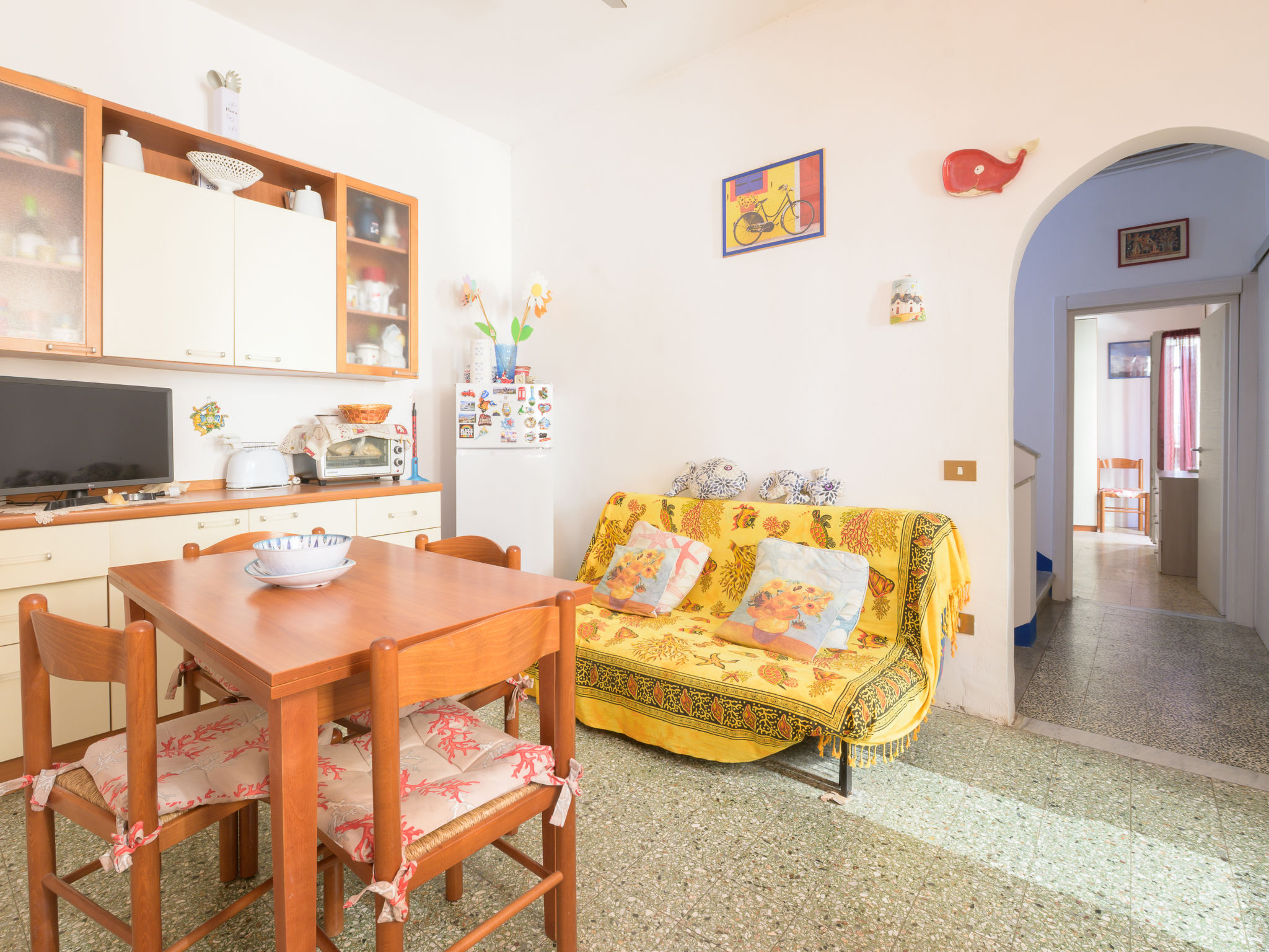 Il cortile nel centro