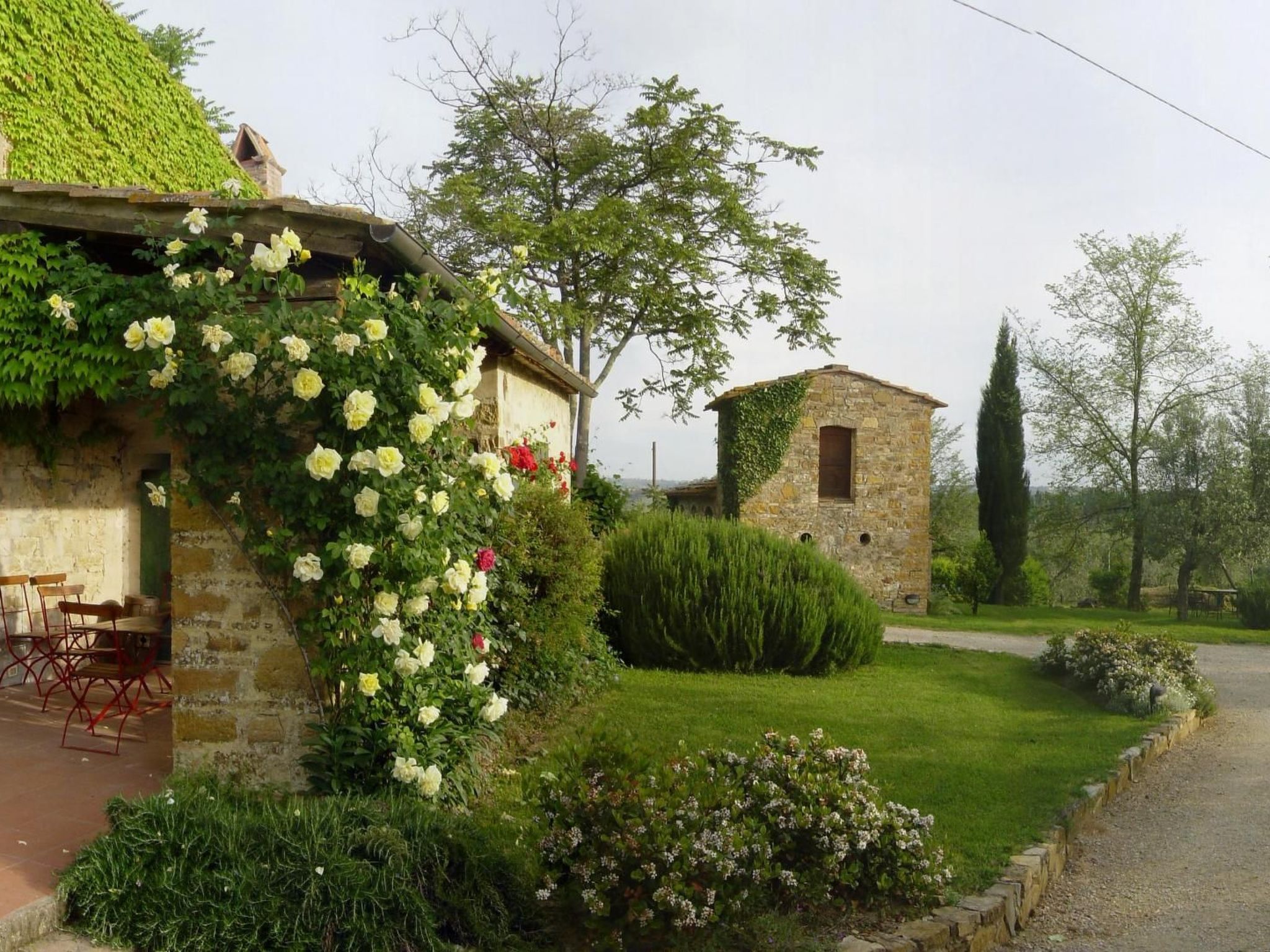 Wohnung mit Garten in Barberino Tavarnelle-Binnen