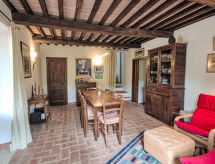 Rustiek vakantiehuis La Valle op Toscaanse heuvel bij Vetulonia, 6 personen - thumbnail 6