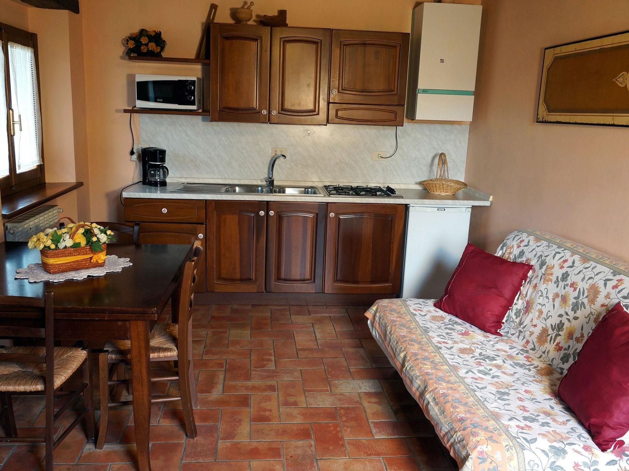 Magnolienhaus mit Pool zwischen Florenz und Arezzo-Binnen