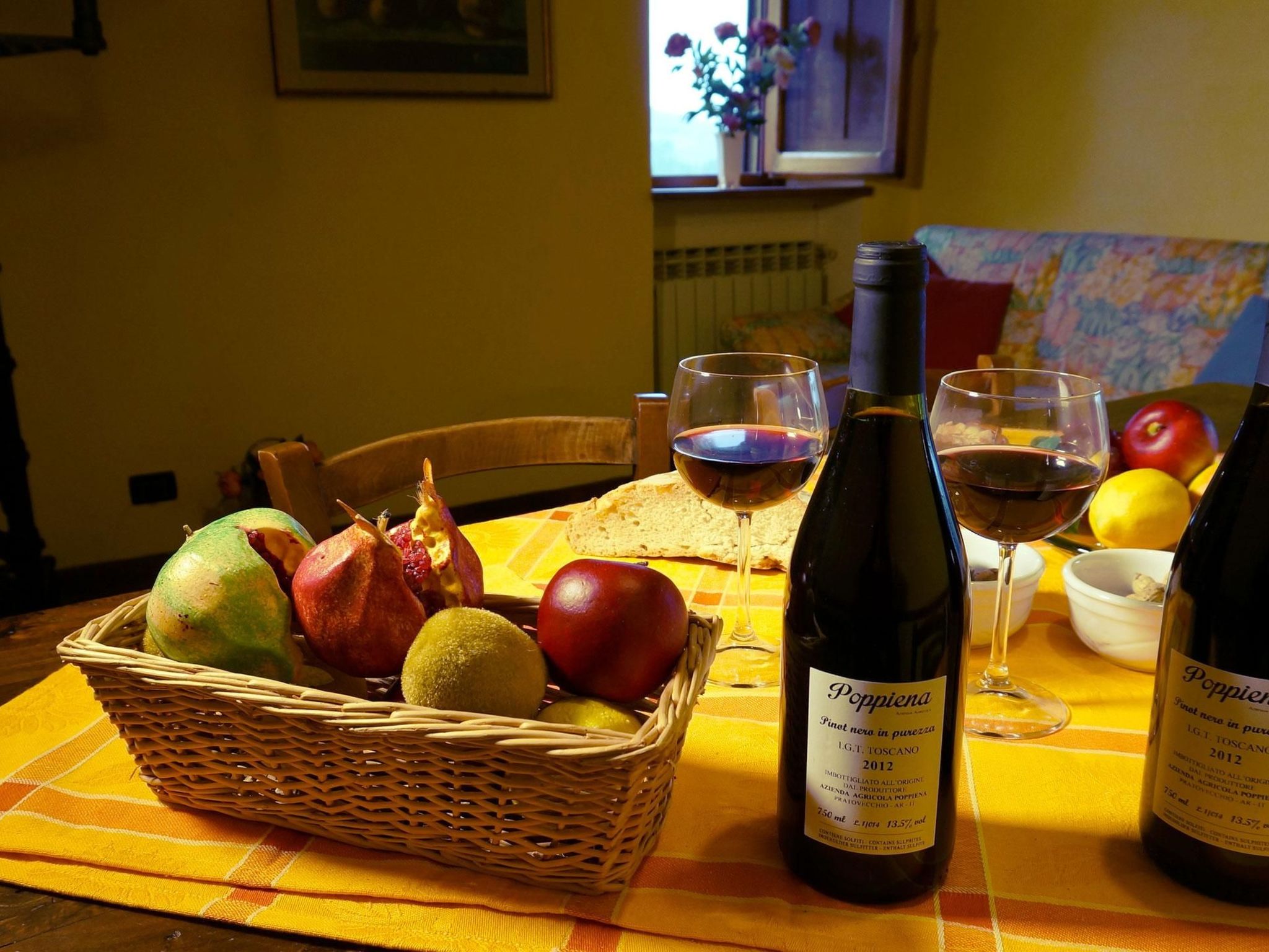 Geranei Haus mit Schwimmbad zwischen Florenz und Arezzo-Binnen