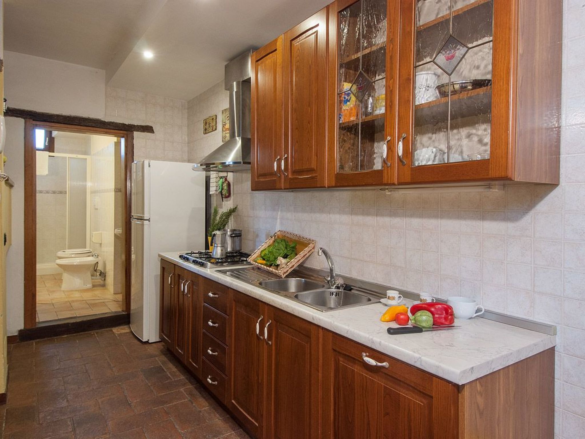 Geranei Haus mit Schwimmbad zwischen Florenz und Arezzo-Binnen