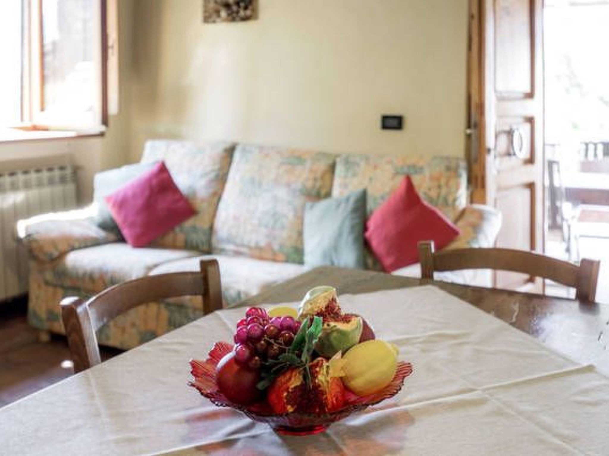 Geranei Haus mit Schwimmbad zwischen Florenz und Arezzo-Binnen