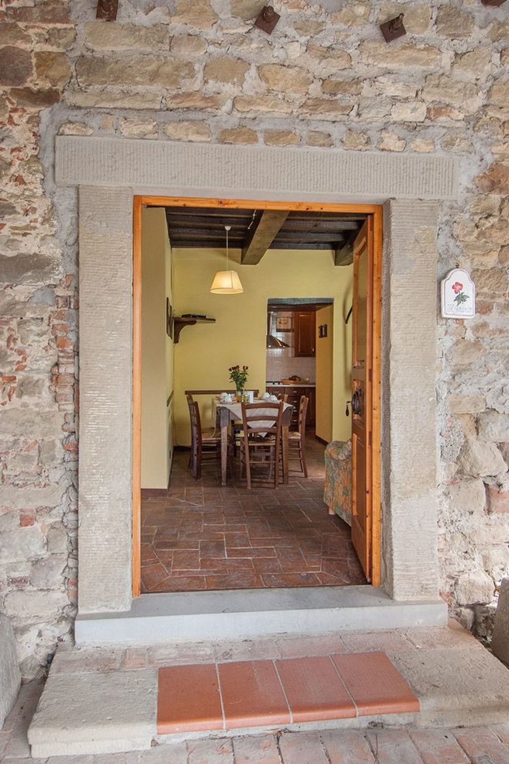 Geranei Haus mit Schwimmbad zwischen Florenz und Arezzo-Binnen