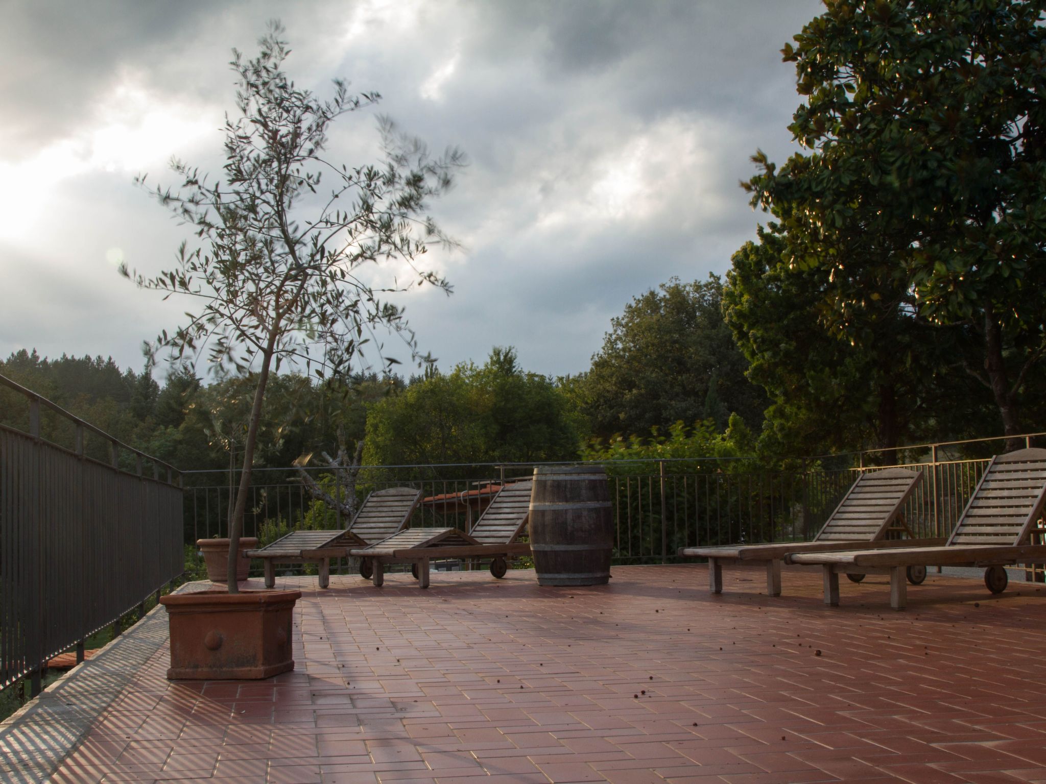 Geranei Haus mit Schwimmbad zwischen Florenz und Arezzo-Binnen