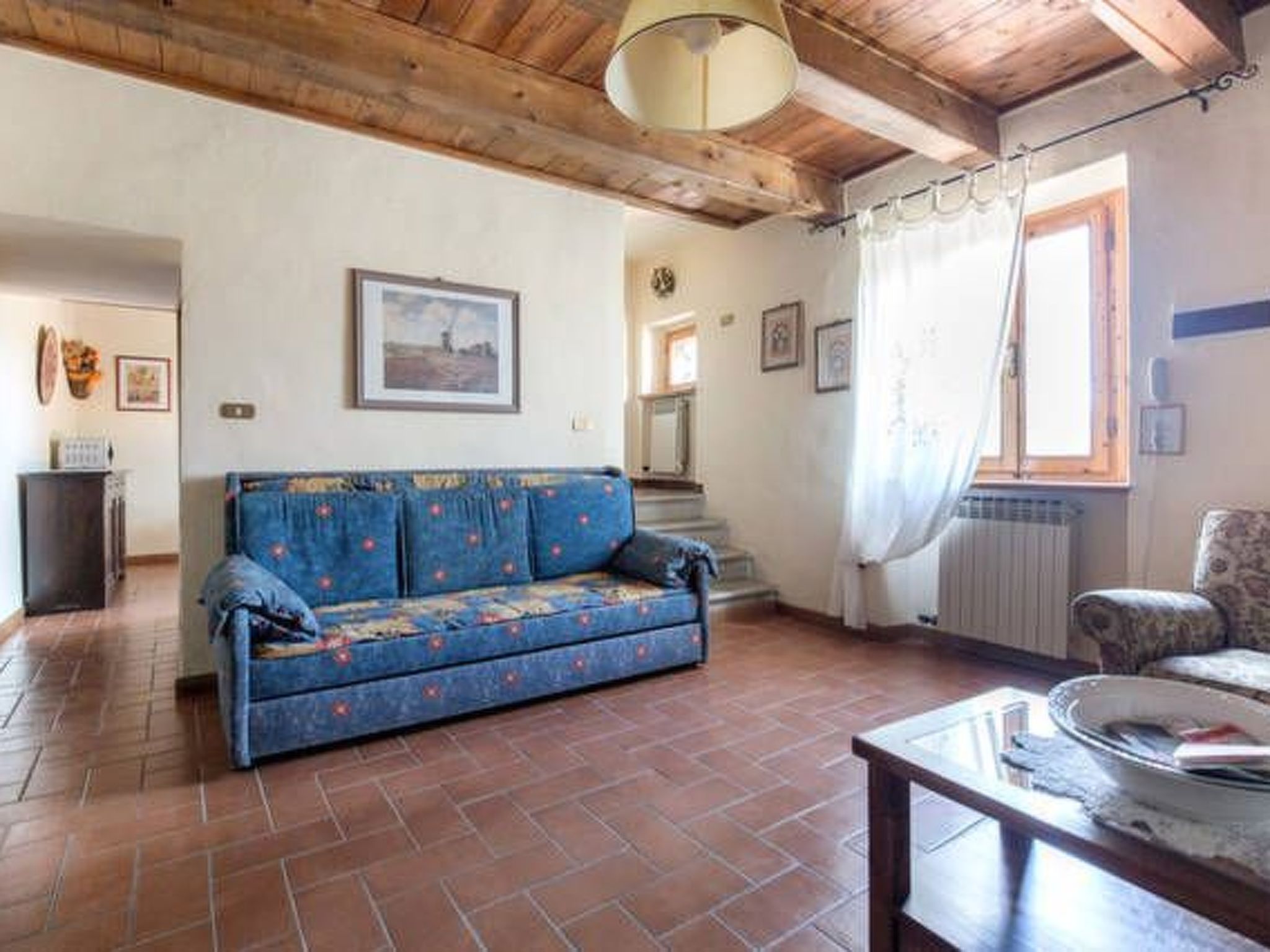 Fichtenhaus mit Schwimmbad zwischen Florenz und Arezzo-Binnen