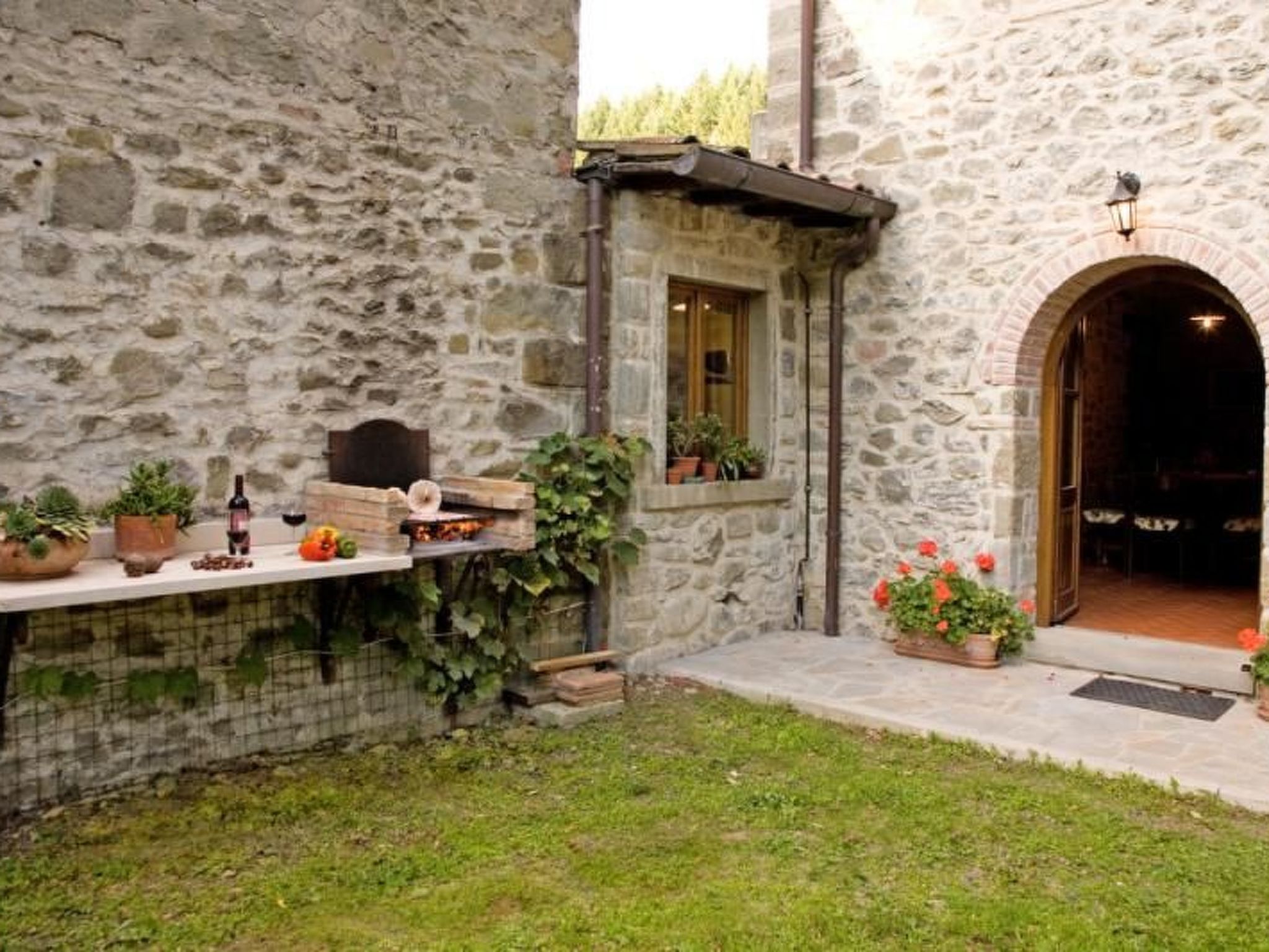 Gemütliches Steinhaus La Casetta-Binnen
