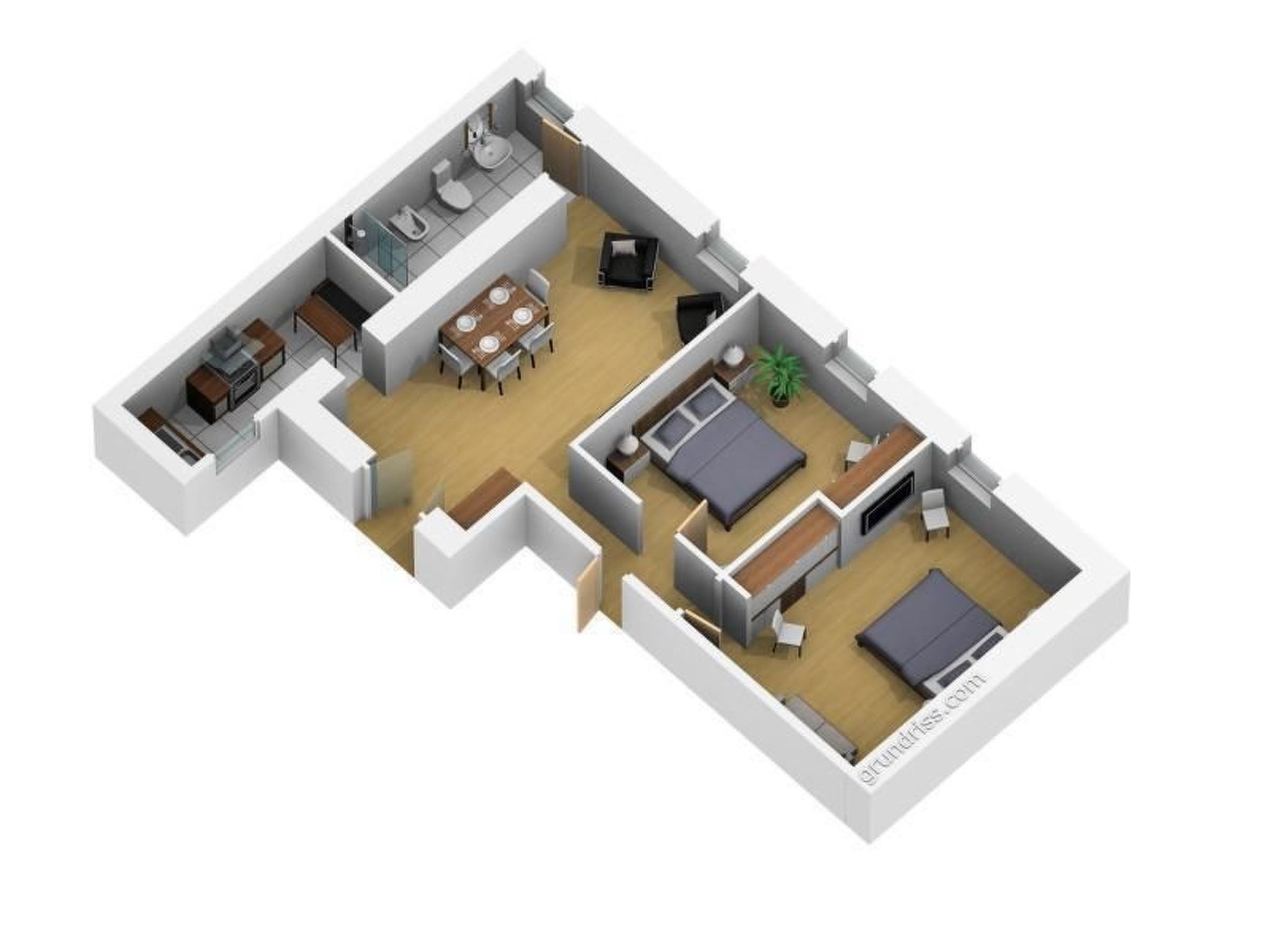 Gemütliches Steinhaus La Casetta-Binnen