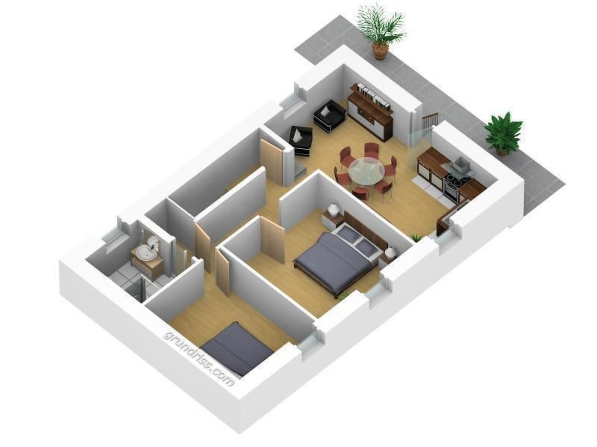 Gemütliches Steinhaus La Casetta-Binnen