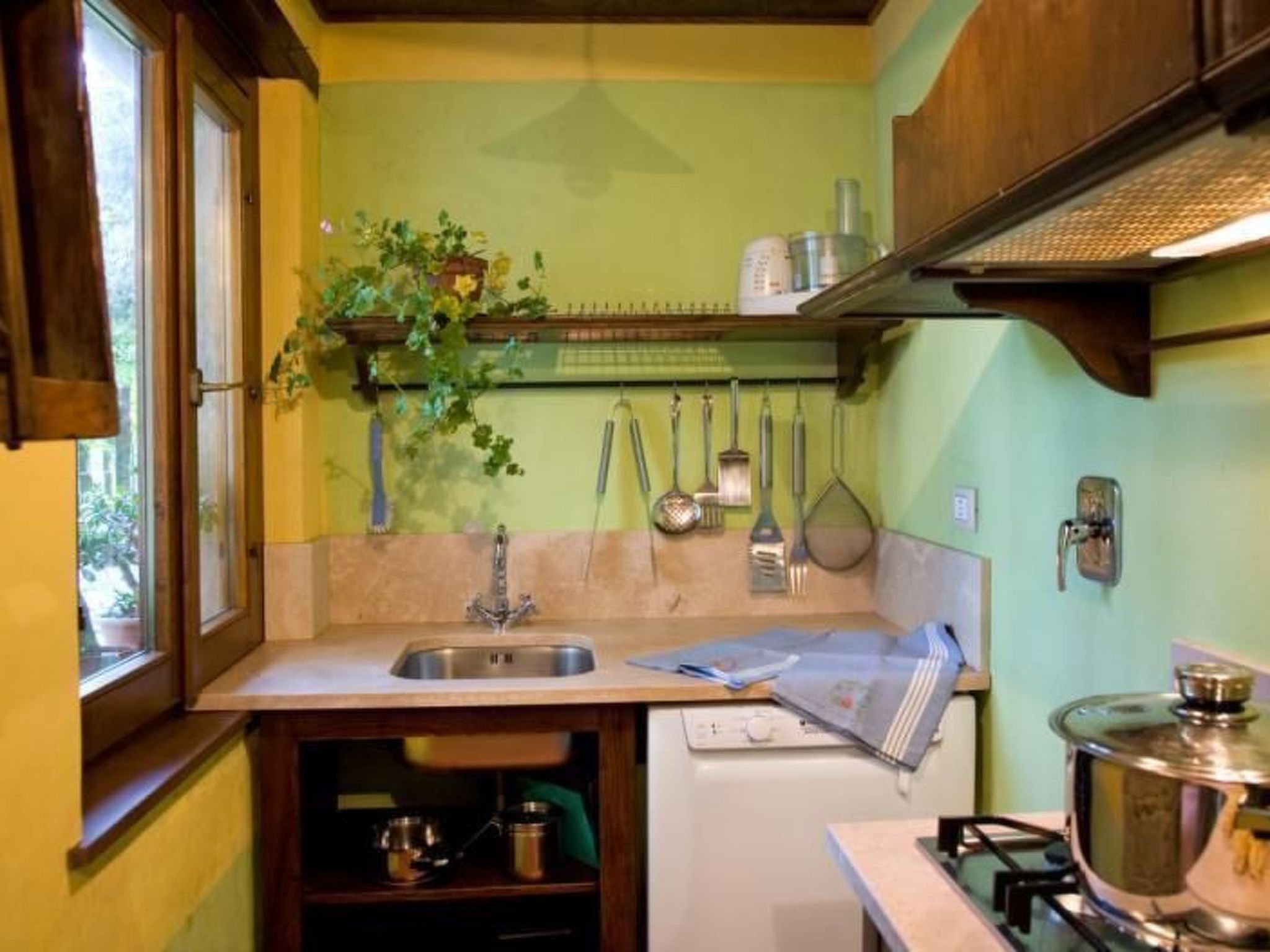 Gemütliches Steinhaus La Casetta-Binnen