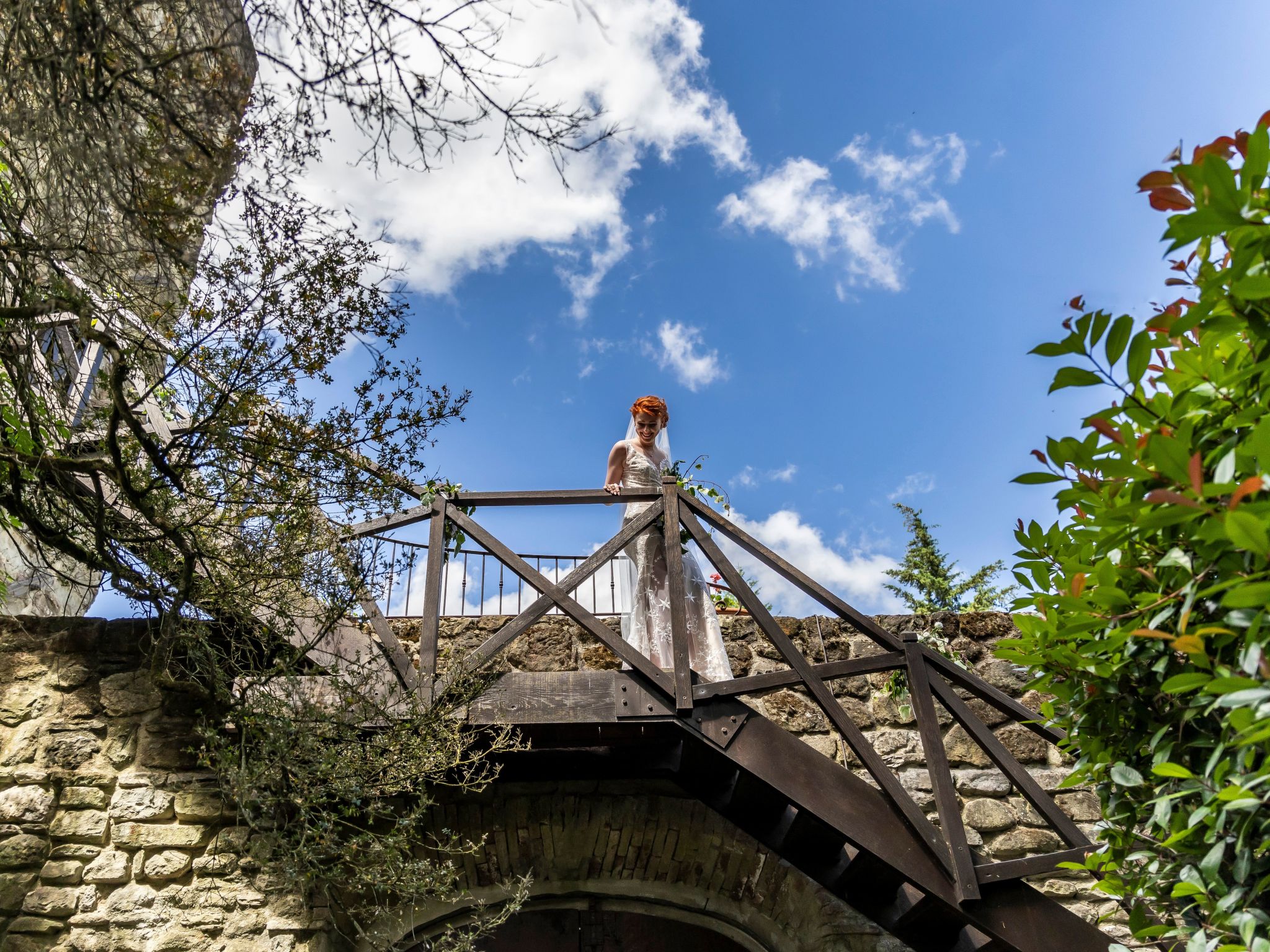 Medieval Tower mit Whirlpool auf der Dachterrasse-Binnen
