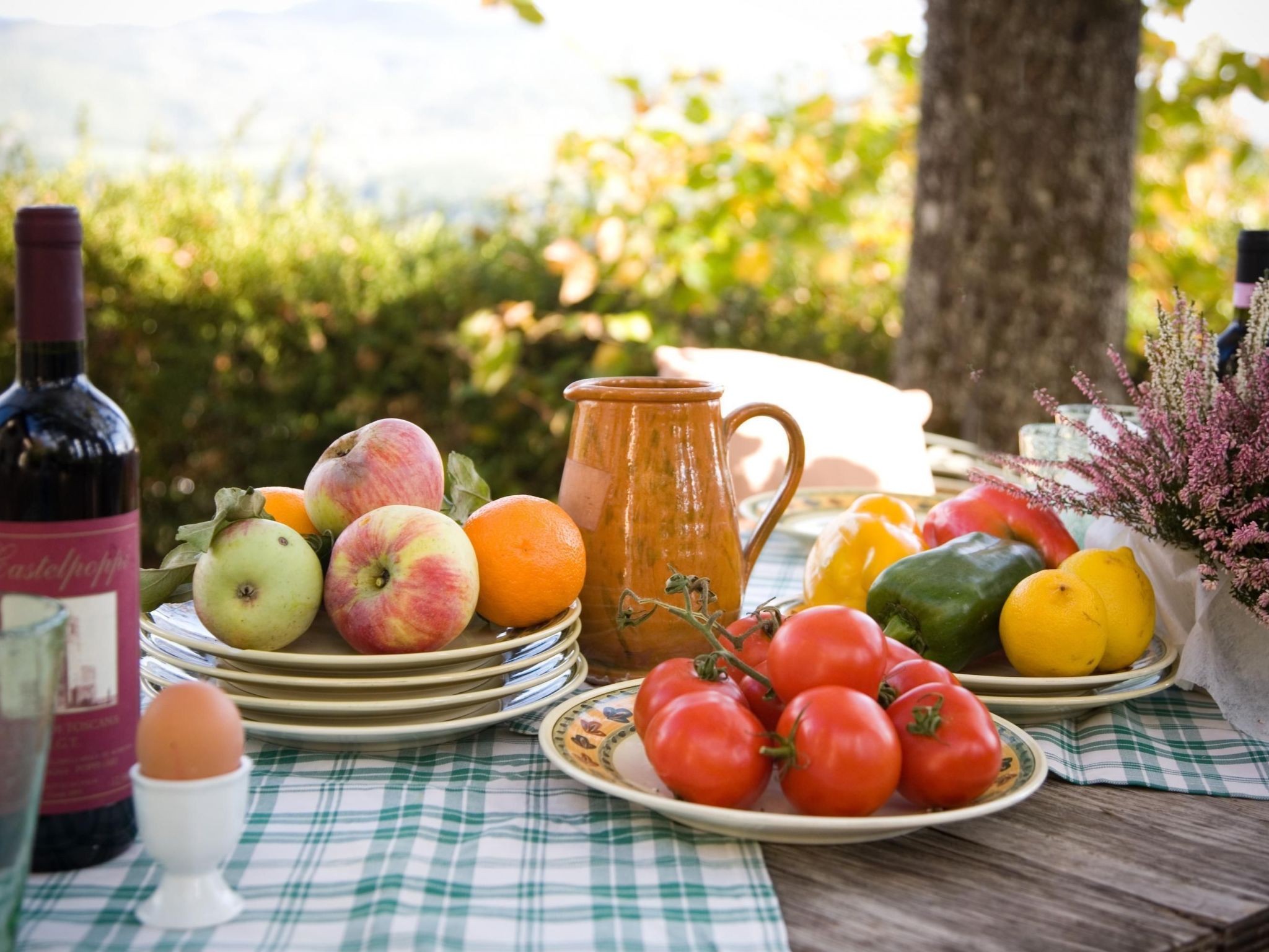 Wohnung in einer alten Villa mit Schwimmbad-Binnen