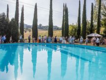 Villa Benfenati genialer Pool, Hochzeit, ganzer