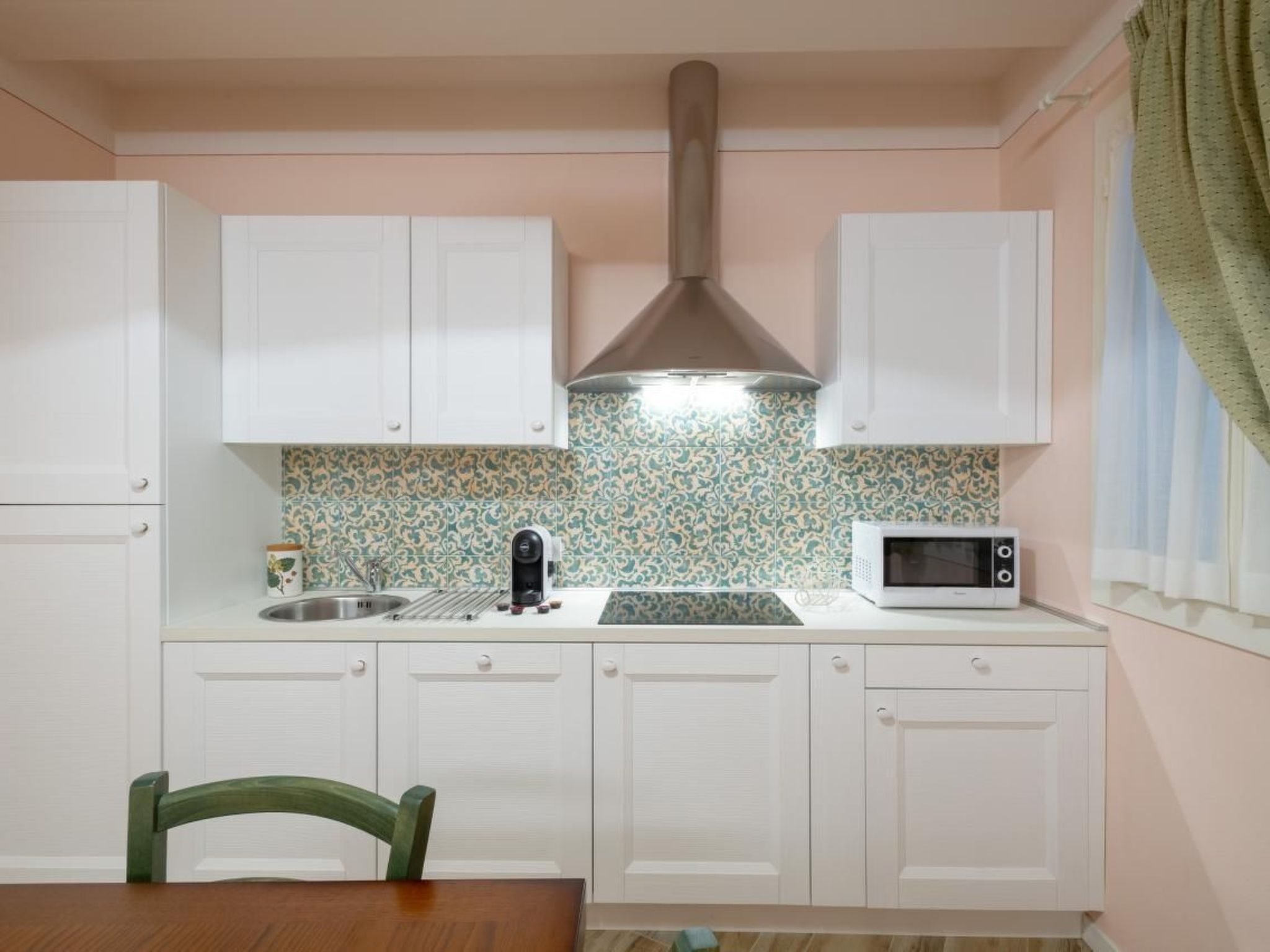 Rosa in der Toskana-Binnen