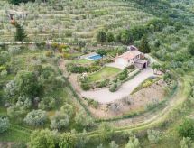 Villa Bellavista di Mammi: Toscaanse charme met zwembad en weids uitzicht - thumbnail 2