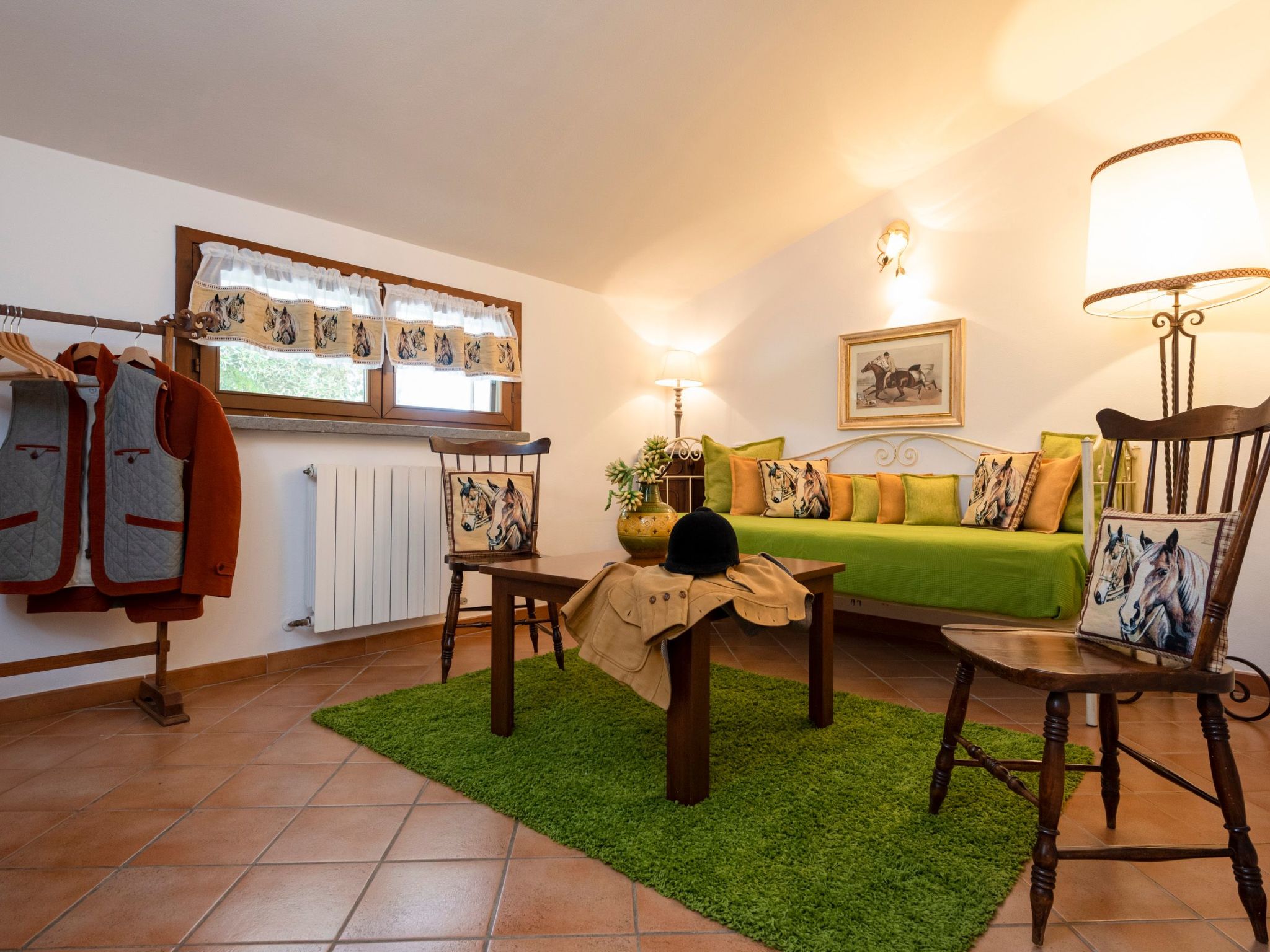 Zweizimmerwohnung für 3 Personen in einem Bauernhaus mit Schwimmbad-Binnen