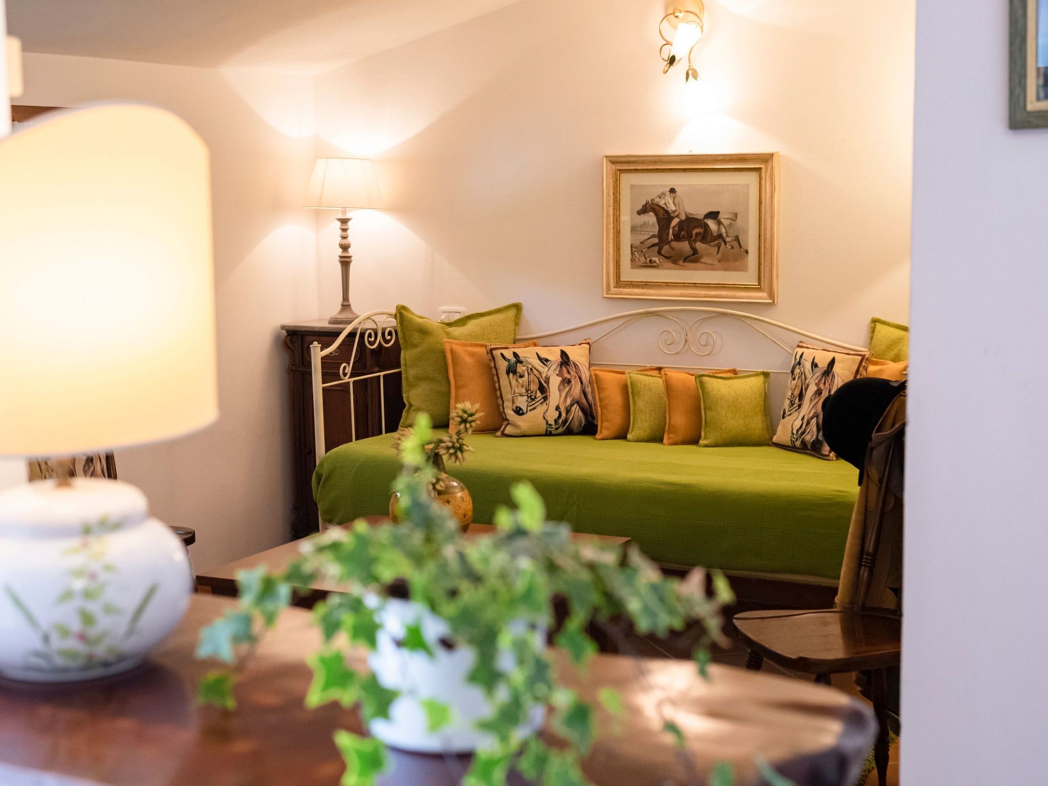 Zweizimmerwohnung für 3 Personen in einem Bauernhaus mit Schwimmbad-Binnen