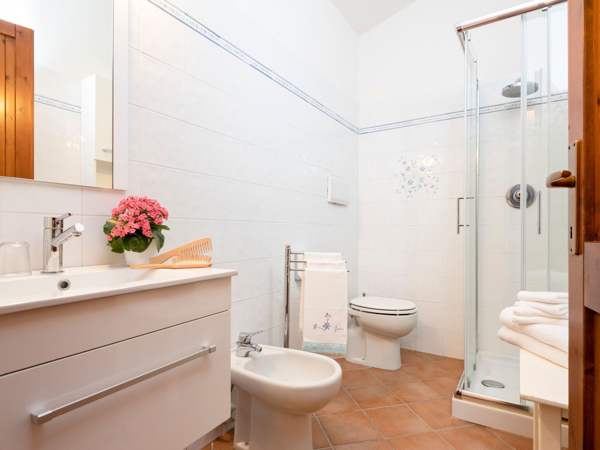 Zweizimmerwohnung für 3 Personen in einem Bauernhaus mit Schwimmbad-Binnen