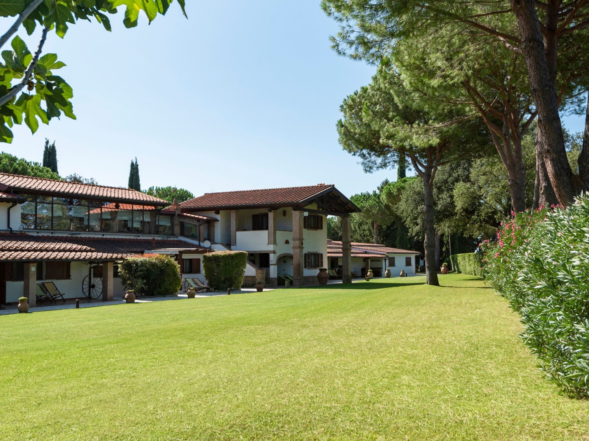 Zweizimmerwohnung für 3 Personen in einem Bauernhaus mit Schwimmbad-Binnen