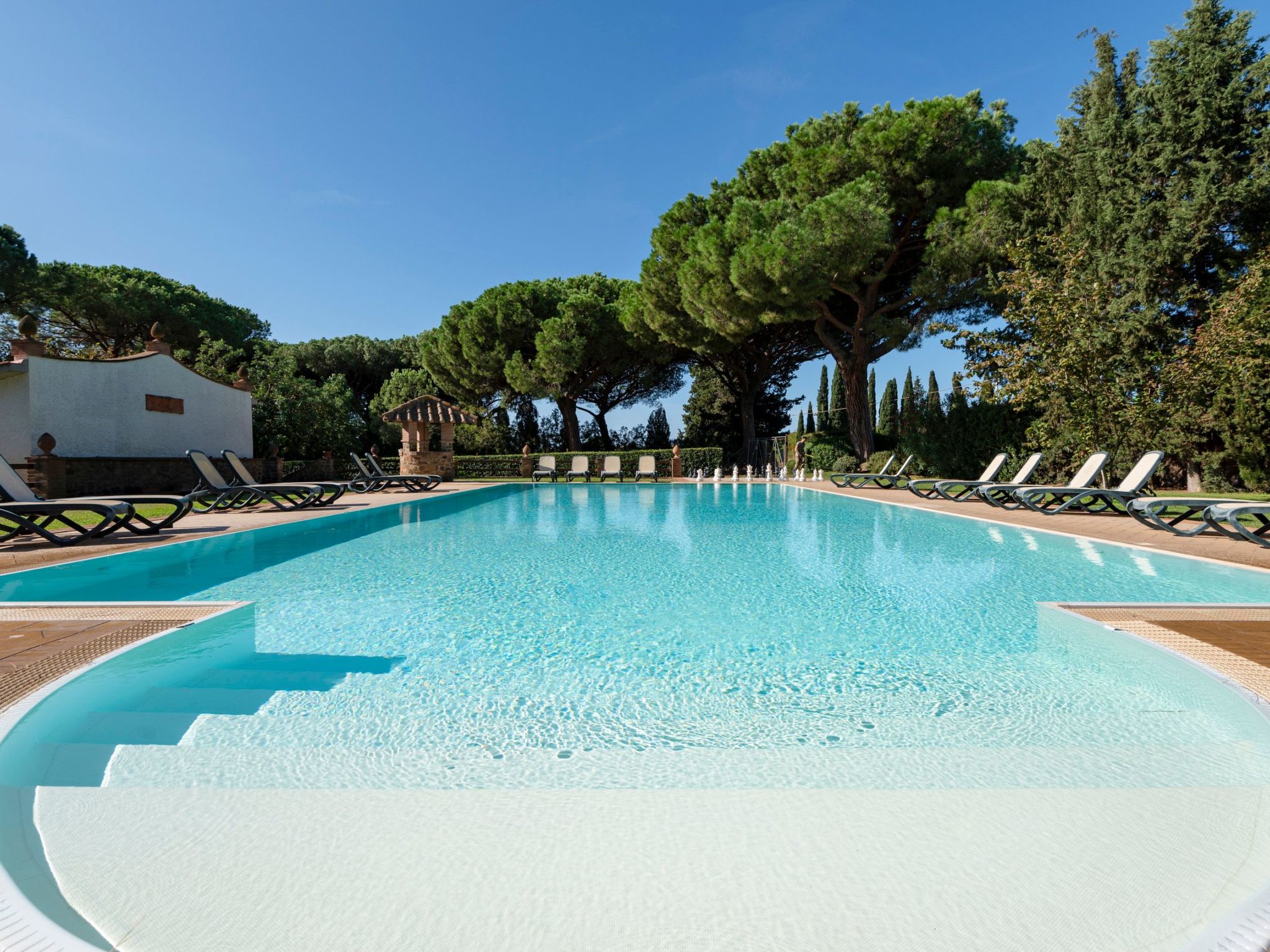 Zweizimmerwohnung für 3 Personen in einem Bauernhaus mit Schwimmbad-Binnen