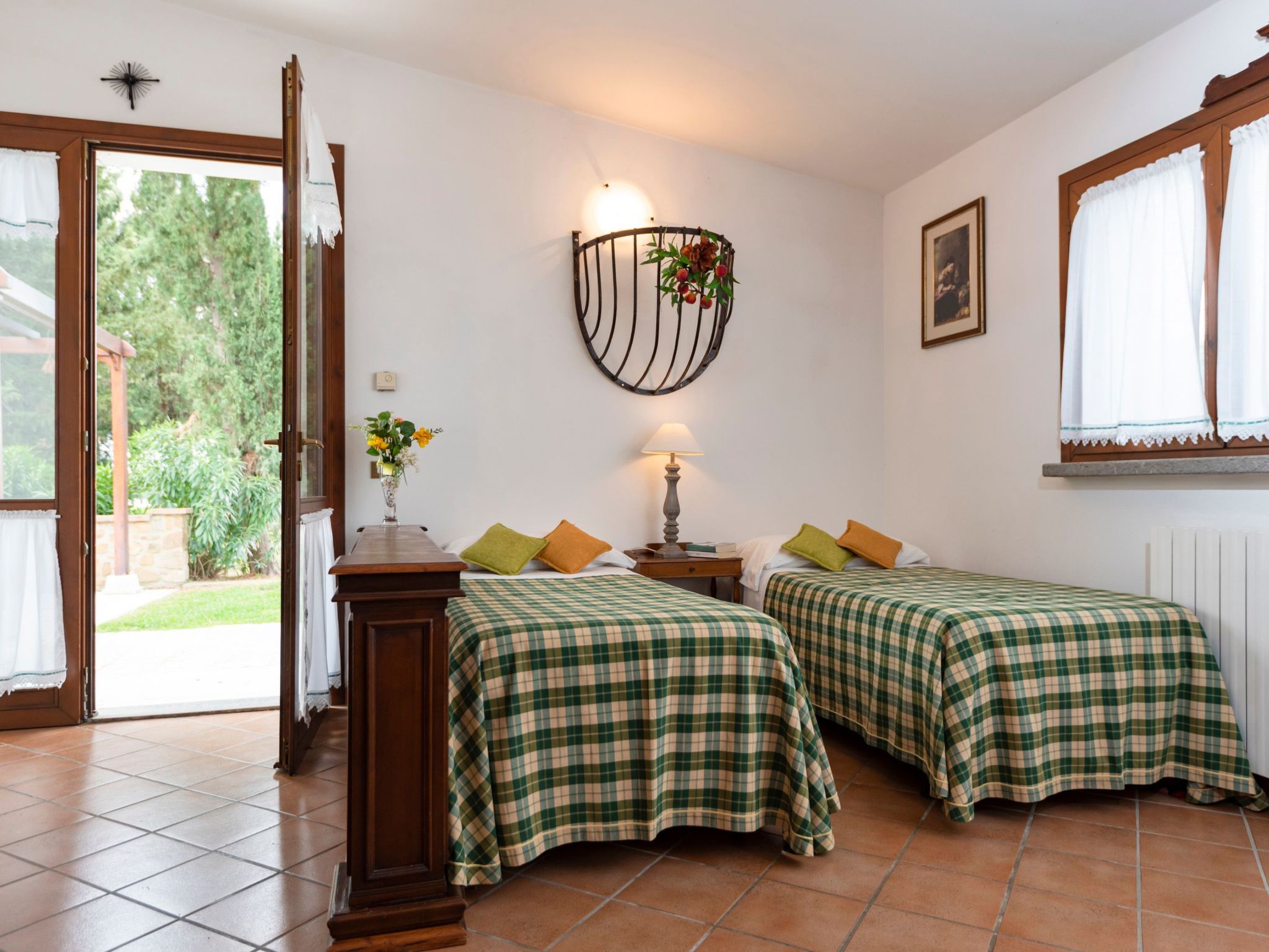 Wohnung im Agriturismo La Rombaia-Binnen