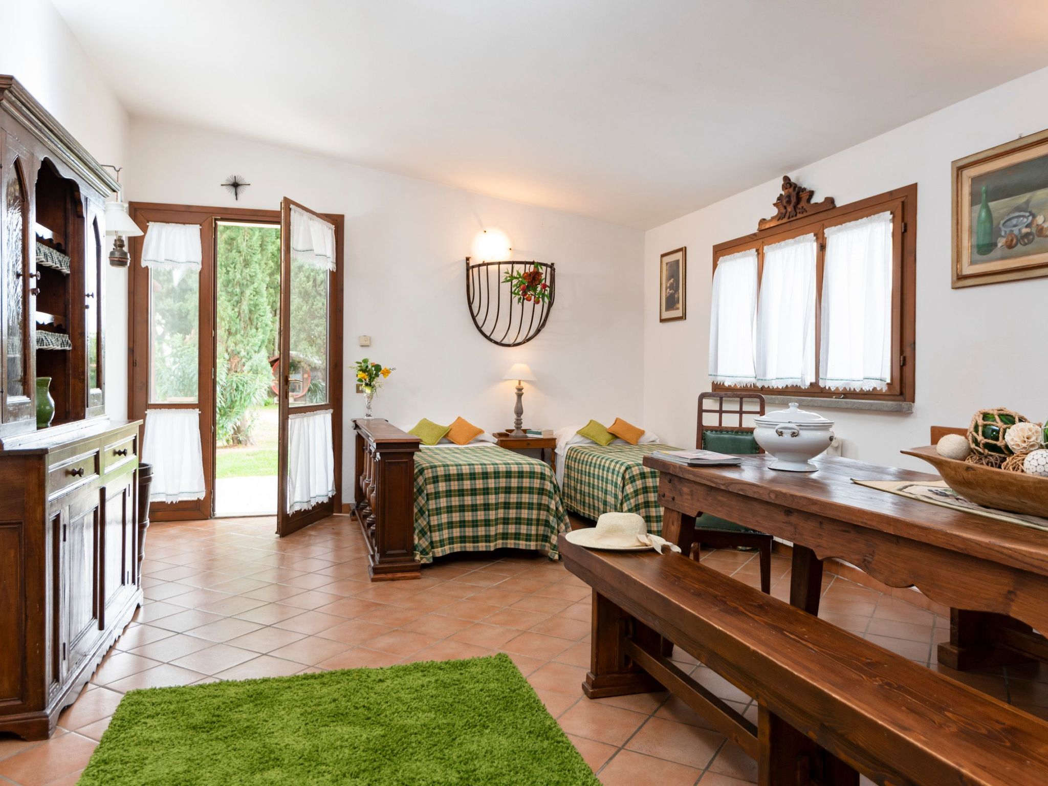 Wohnung im Agriturismo La Rombaia-Binnen