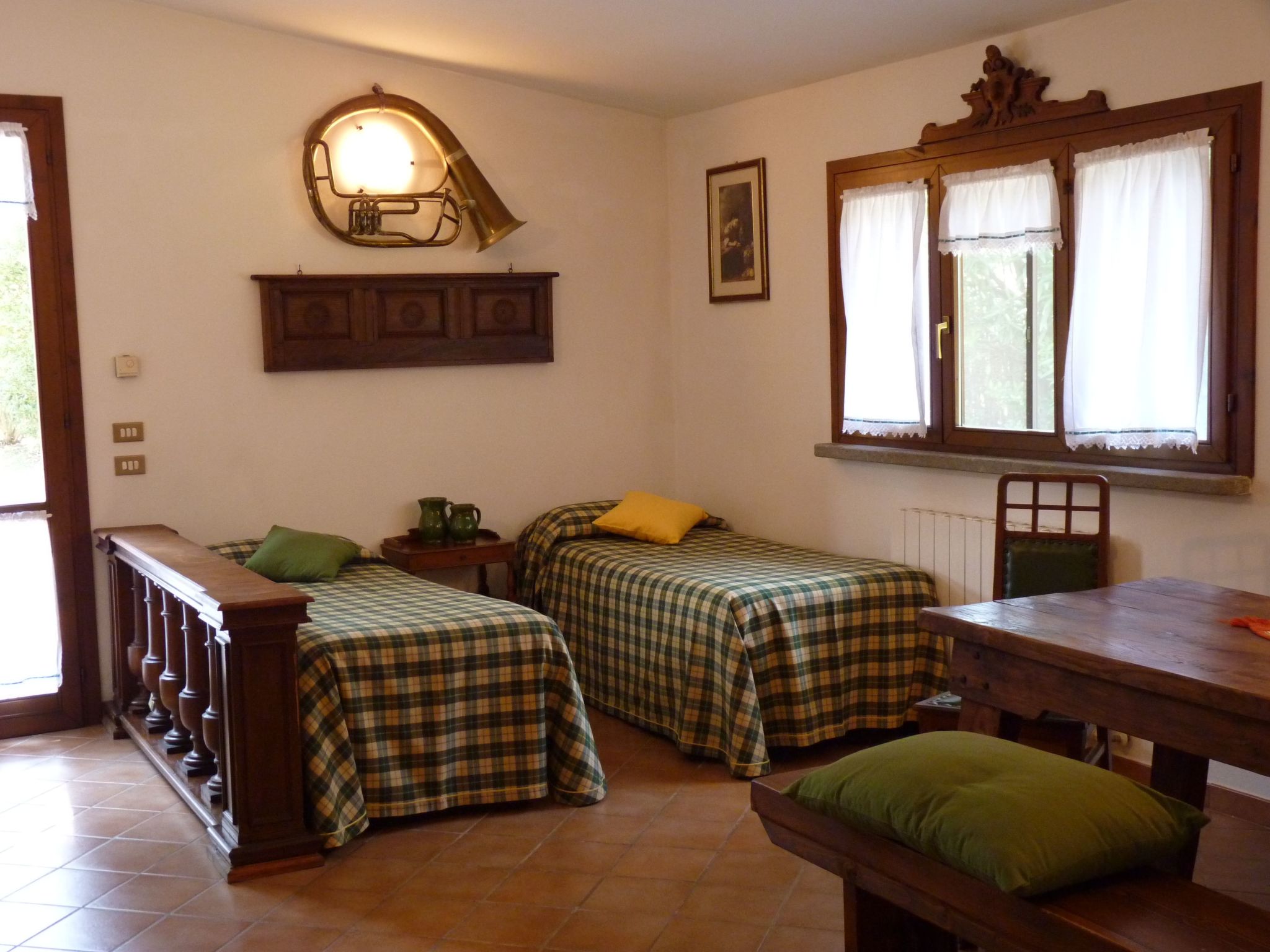 Wohnung im Agriturismo La Rombaia-Binnen