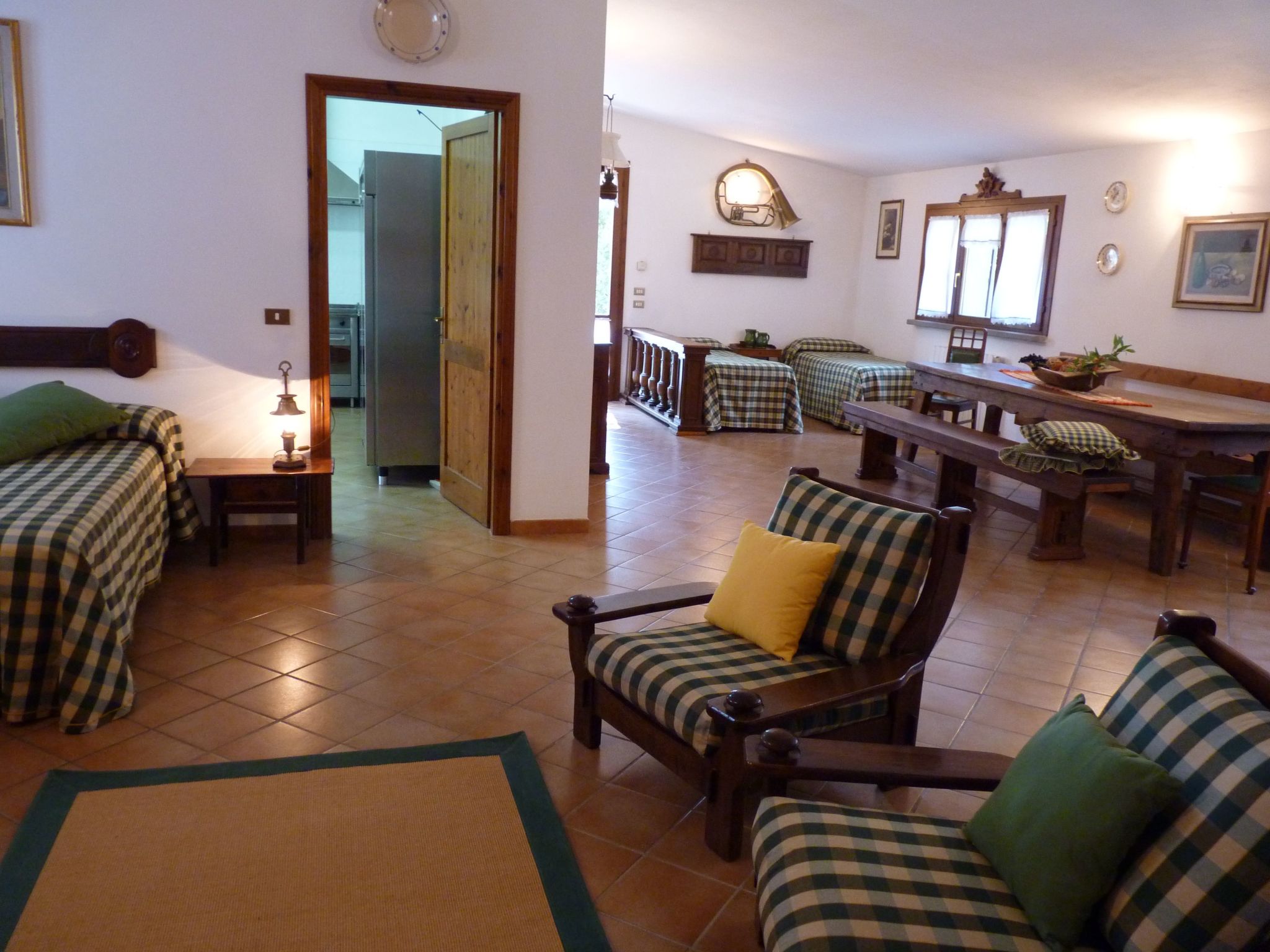 Wohnung im Agriturismo La Rombaia-Binnen