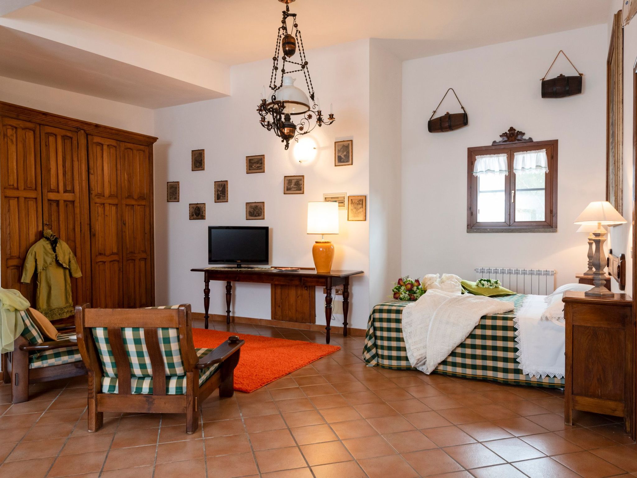 Wohnung im Agriturismo La Rombaia-Binnen