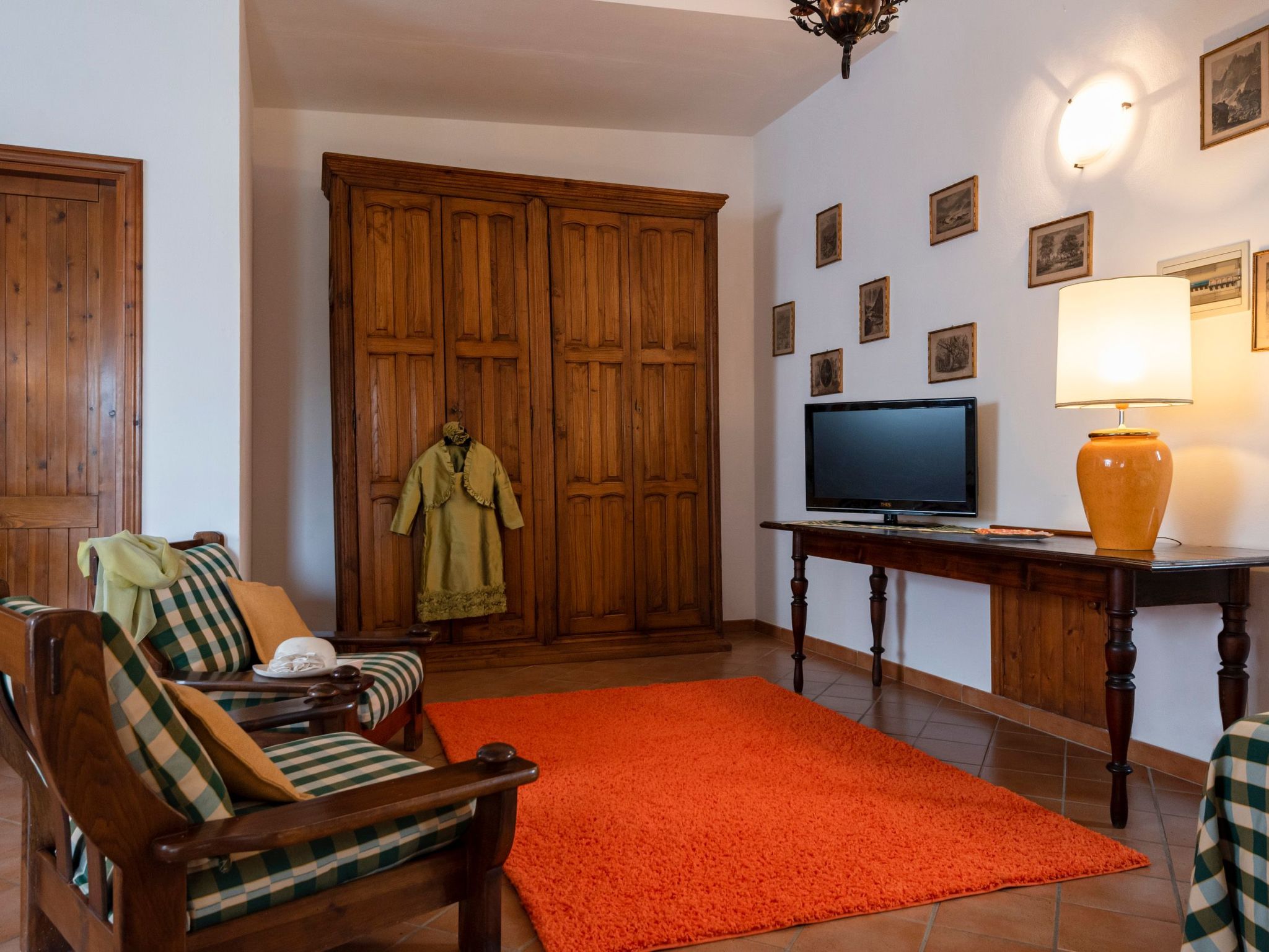 Wohnung im Agriturismo La Rombaia-Binnen