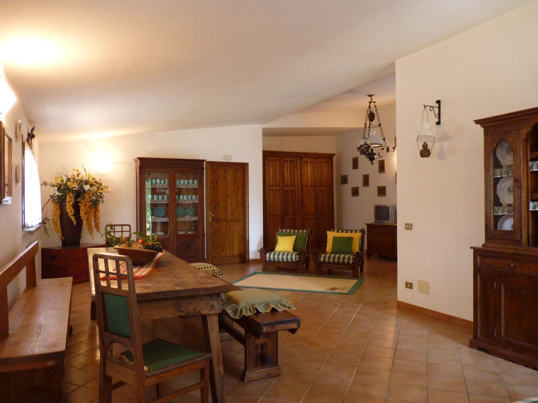 Wohnung im Agriturismo La Rombaia-Binnen