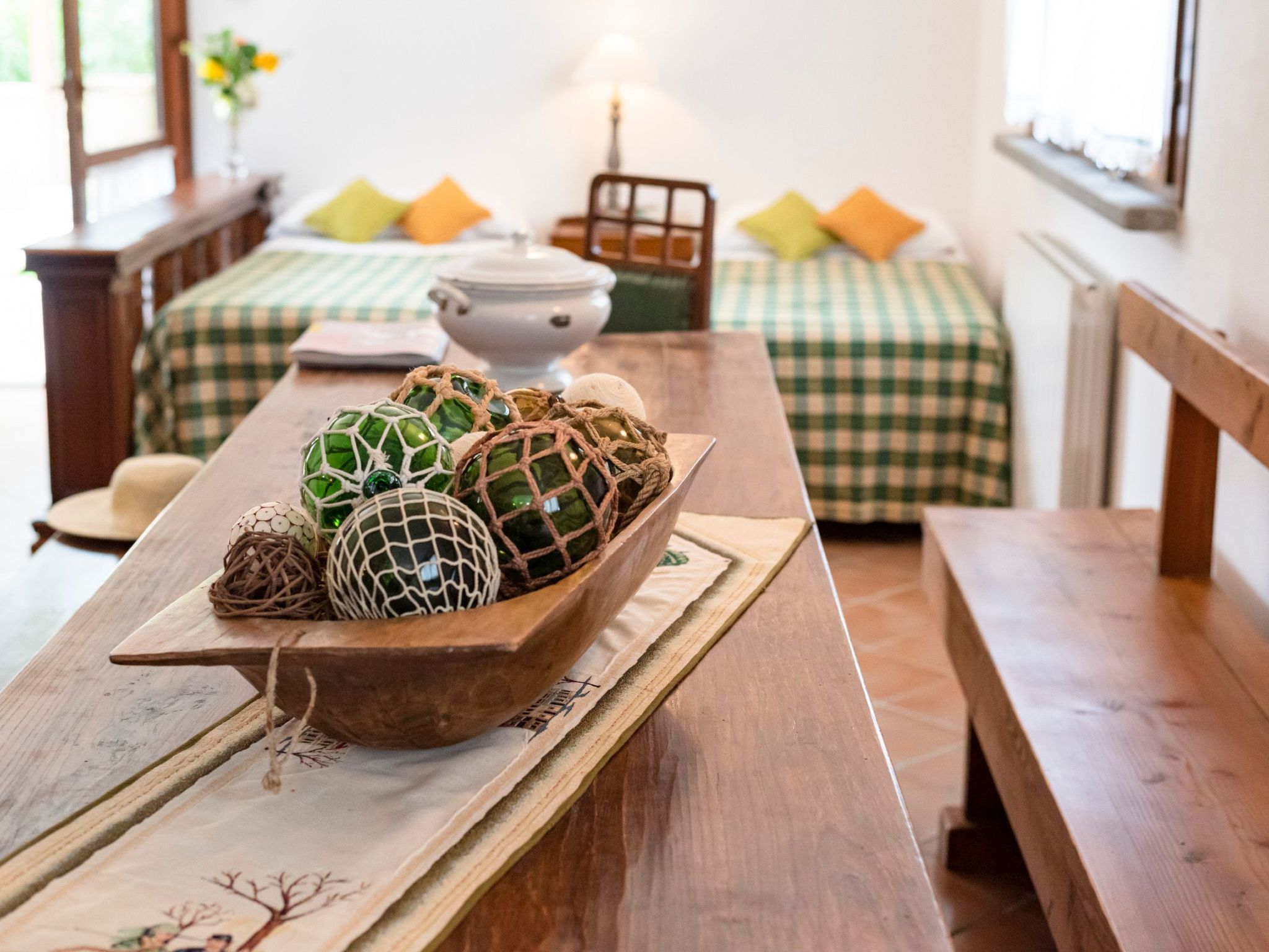 Wohnung im Agriturismo La Rombaia-Binnen