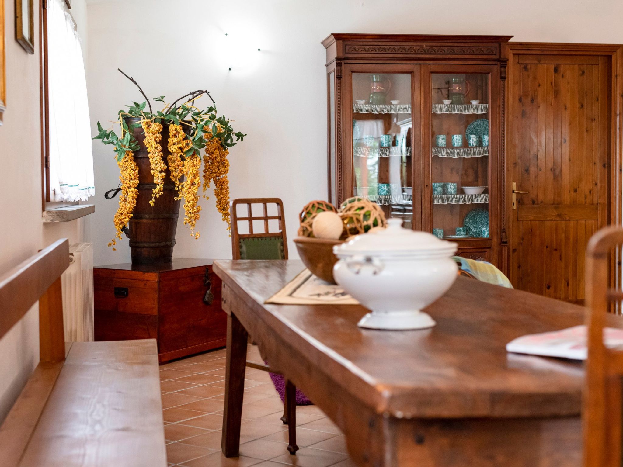 Wohnung im Agriturismo La Rombaia-Binnen