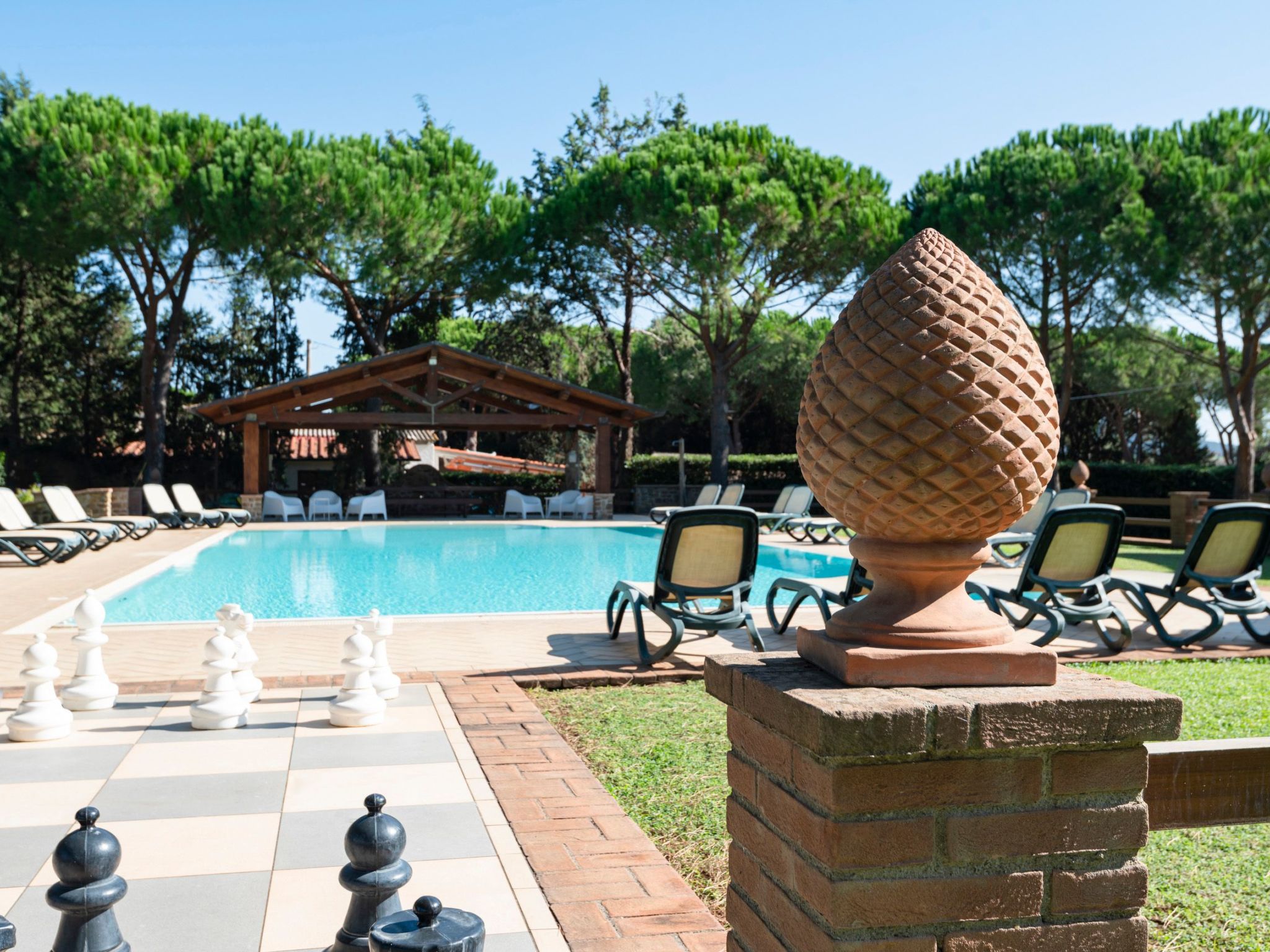 Wohnung im Agriturismo La Rombaia-Binnen