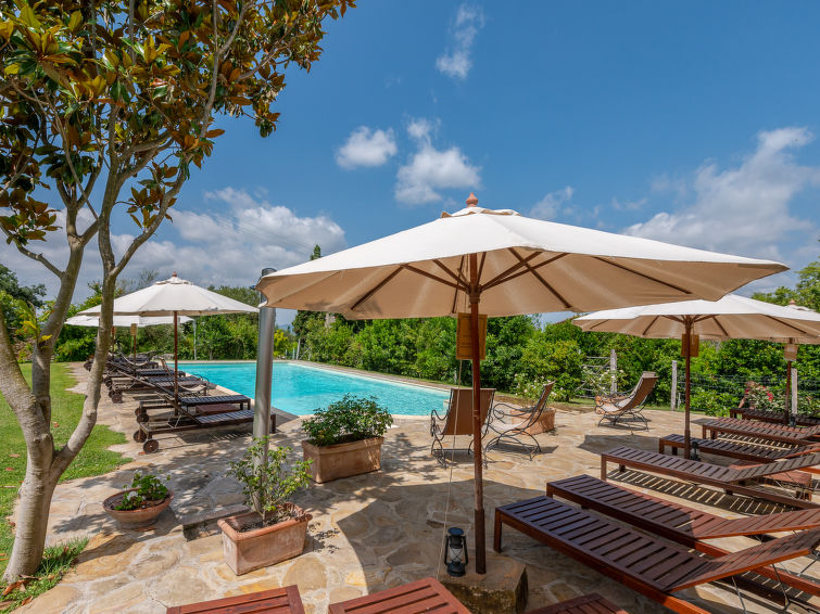 6-persoons appartement met open haard in Cinigiano in Cinigiano