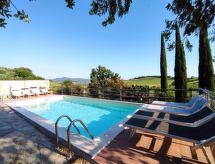 Authentiek Toscaans stenen huis op wijn- en olijfgaard nabij Grosseto - thumbnail 2