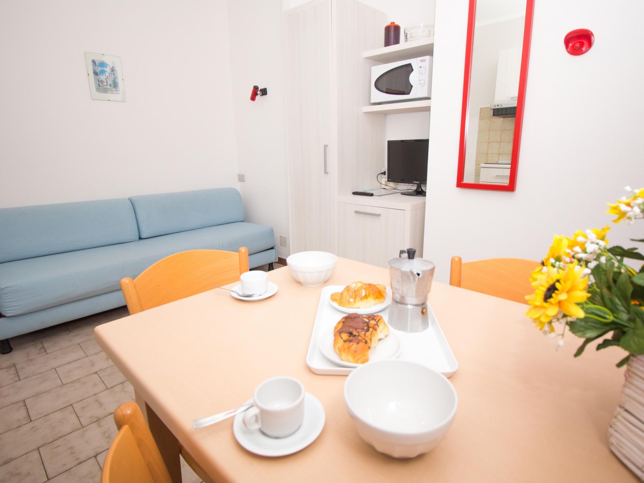 Mareblù' Wohnung mit Jacuzzi-Dedans