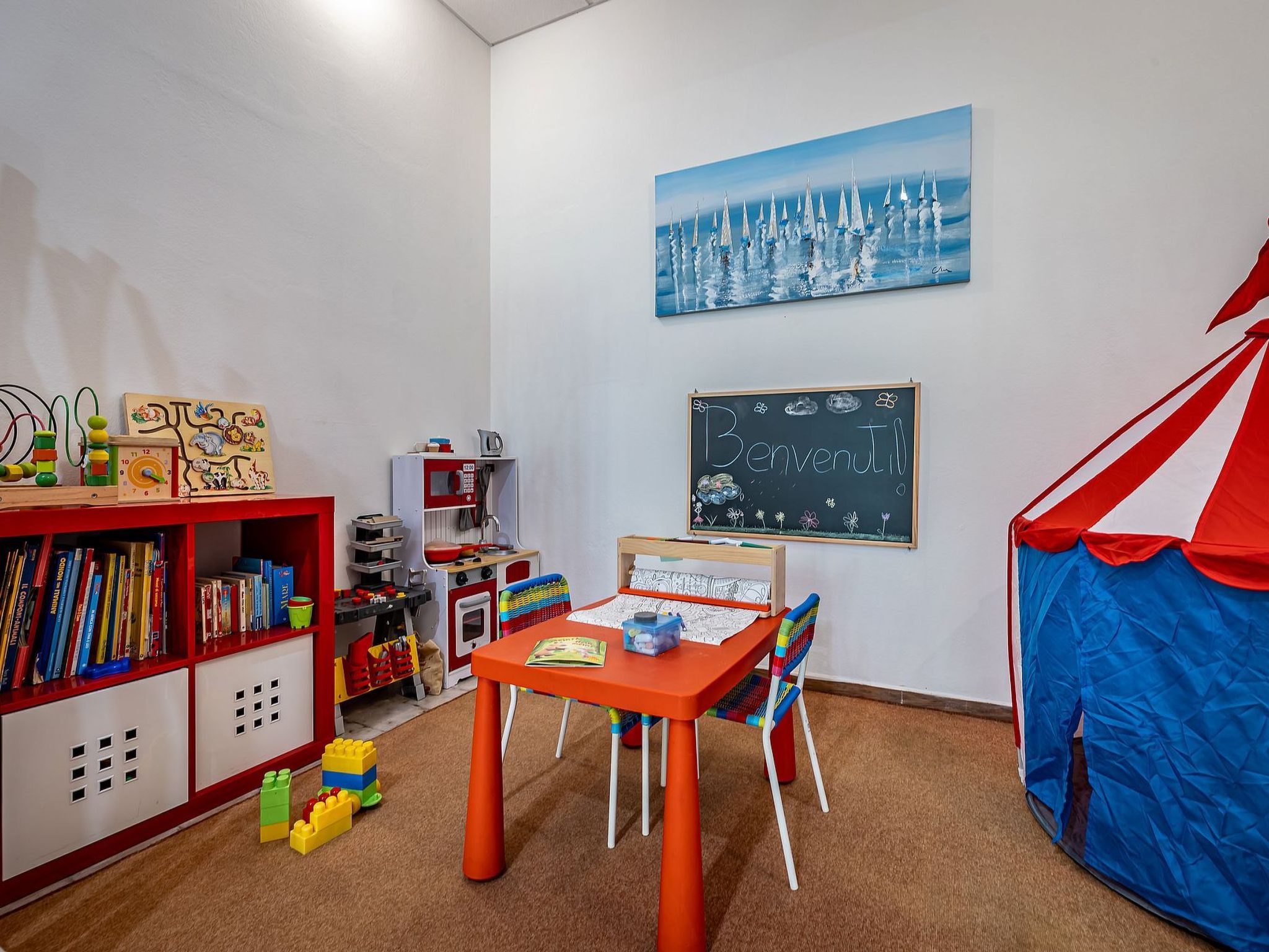 Nette Wohnung in Principina A Mare mit Terrasse und Garten-Binnen