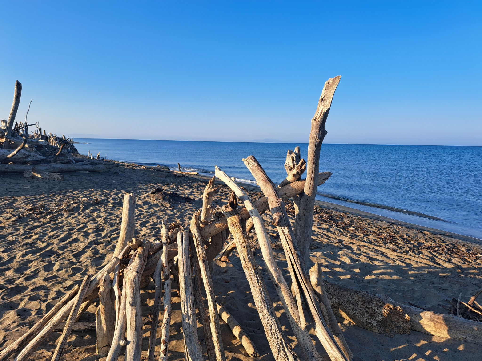 Nette Wohnung in Principina A Mare mit Terrasse und Garten-Binnen